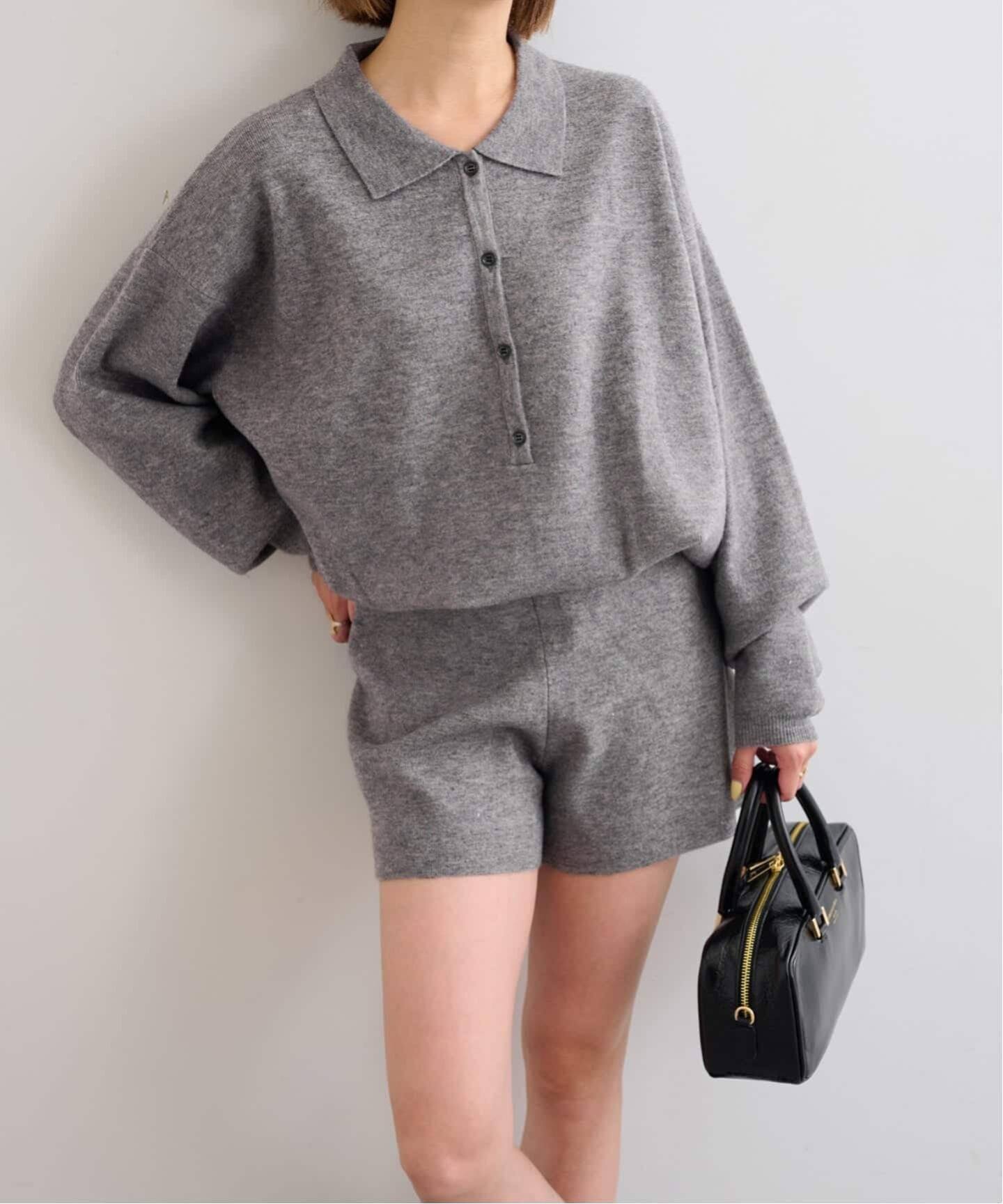 追加》えり付きニットロンパース（ワンピース）｜U by SPICK&SPAN