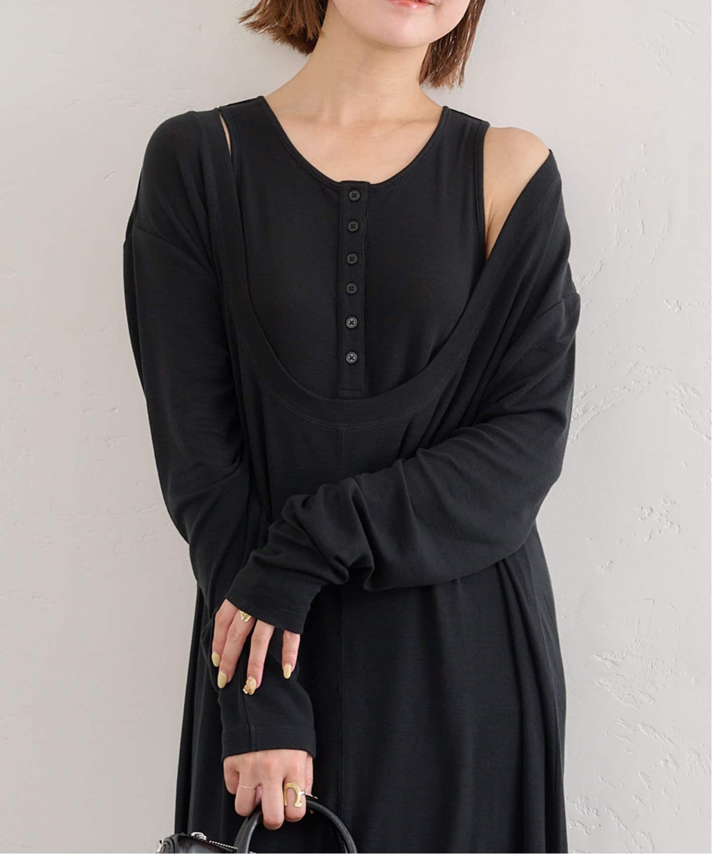 パネル加工★スリップオン★ワンピース★ VICTORIA BECKHAM ドレス 1225WDR005227H | Victoria Beckham