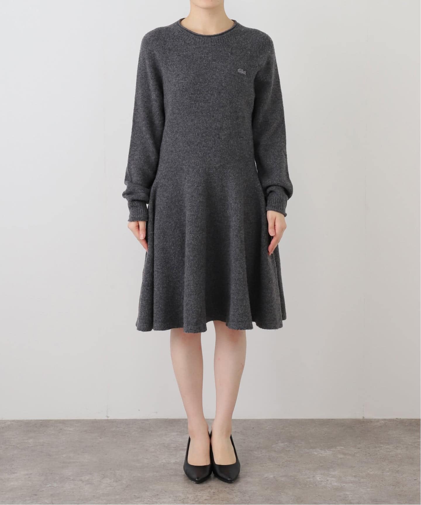 LACOSTE/ラコステ KNIT FLARE ワンピ－ス（ワンピース）｜U by