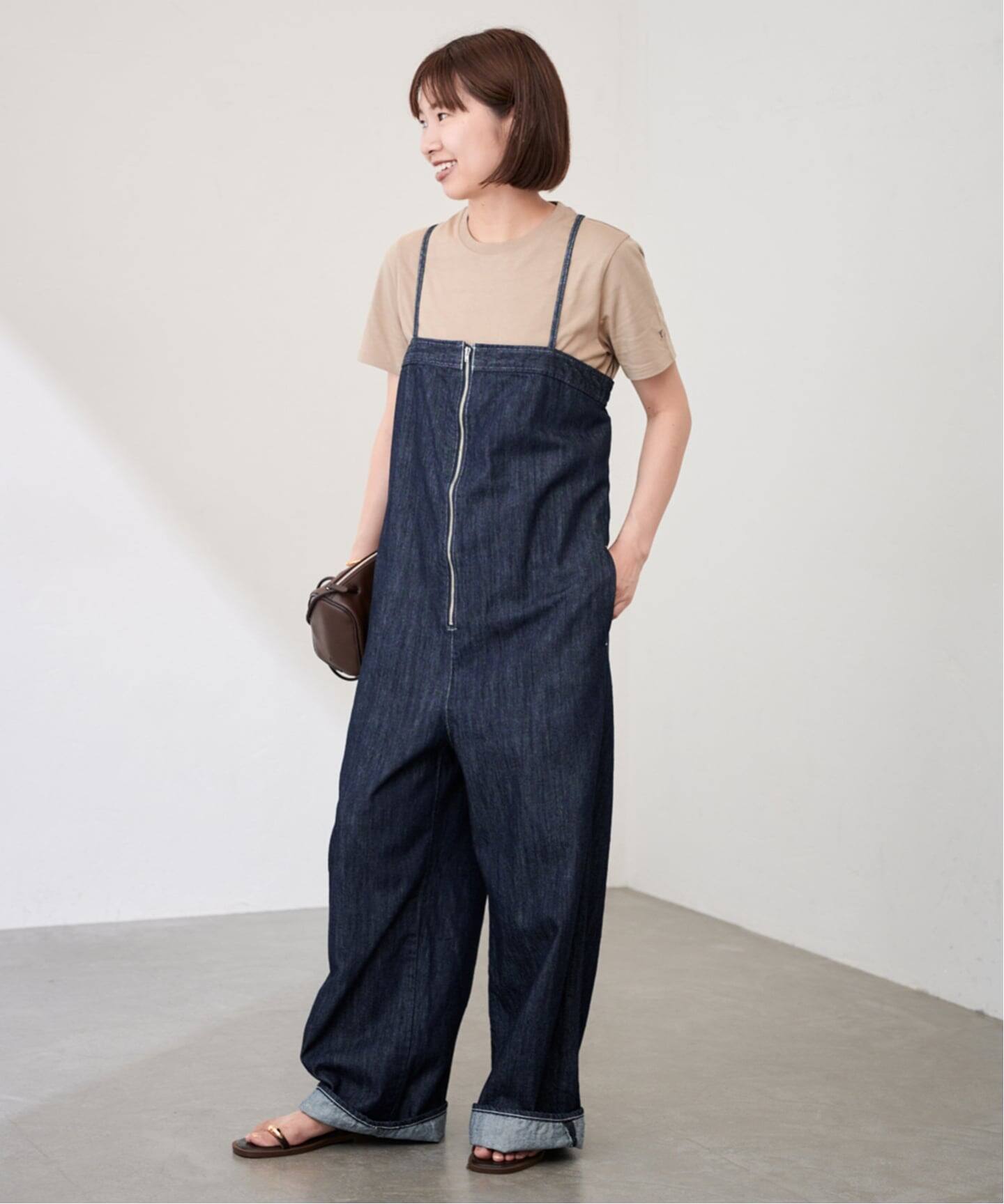 デニムオールインワン（つなぎ／オールインワン）｜FRAMeWORK