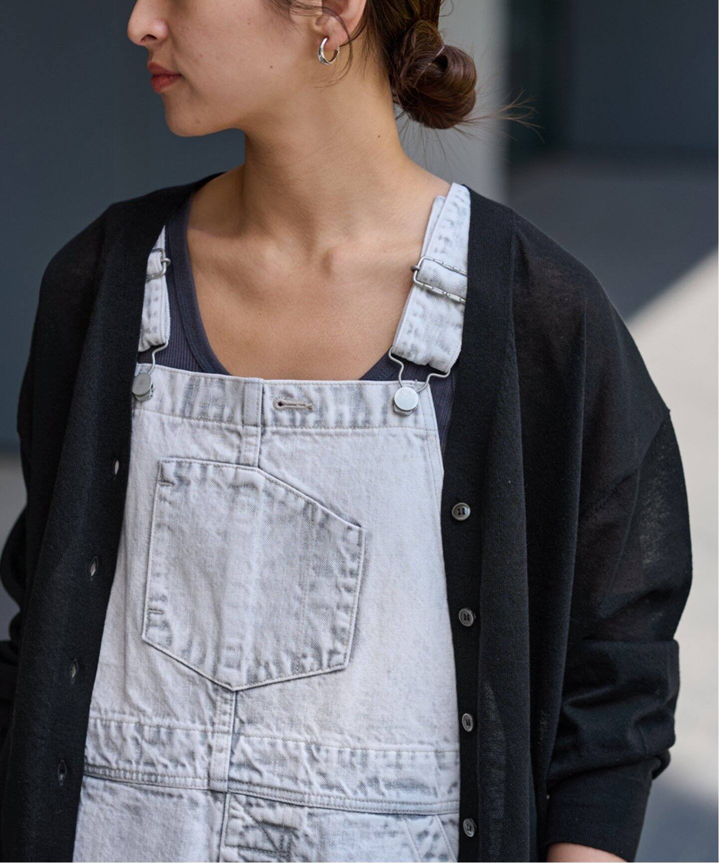 カラーデニムサロペット（サロペット／オーバーオール）｜FRAMeWORK