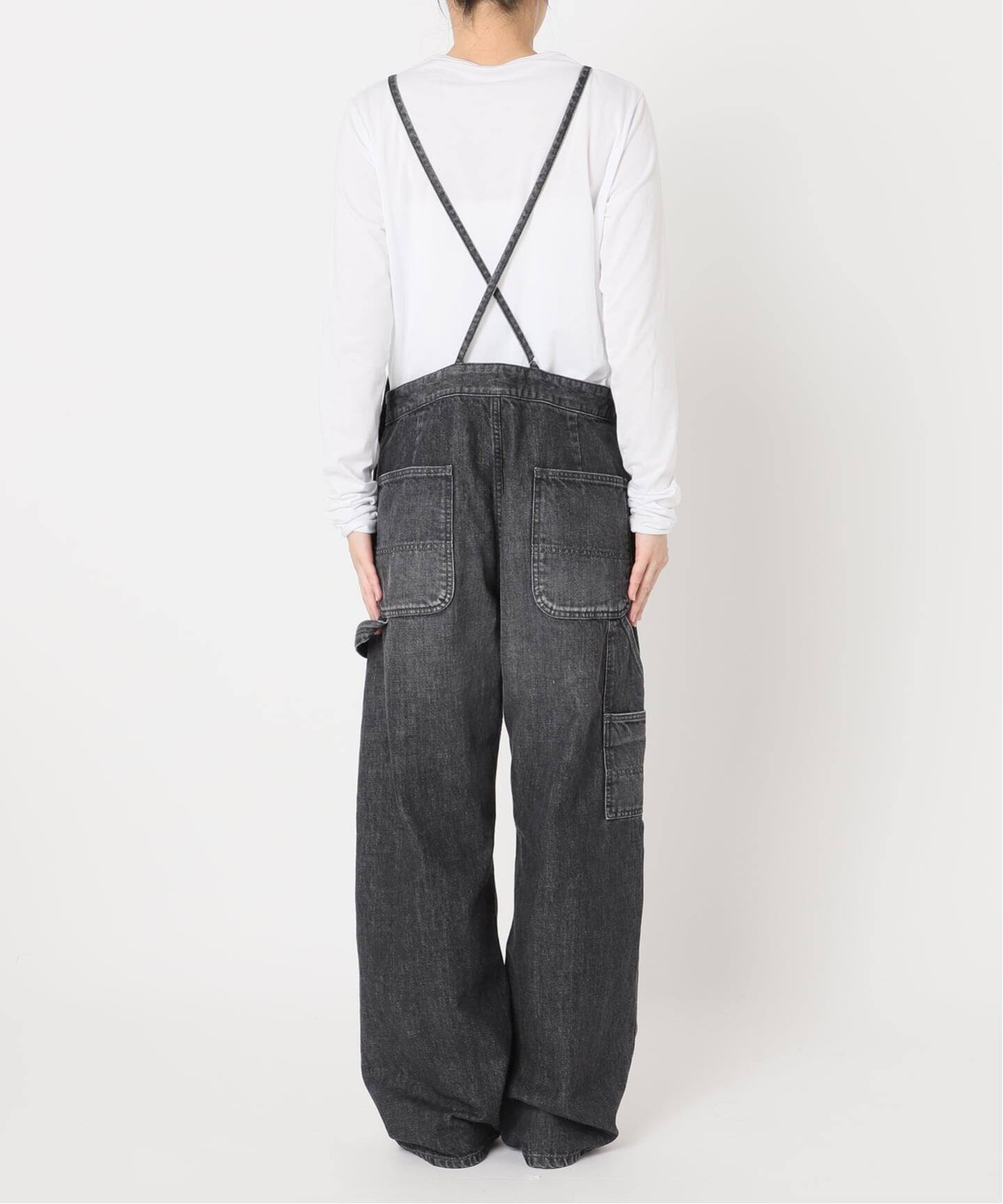 FRAMeWORK デニムオーバーオール サイズ36 21SS ファッション FRAMeWORKカラーデニムサロペット 36