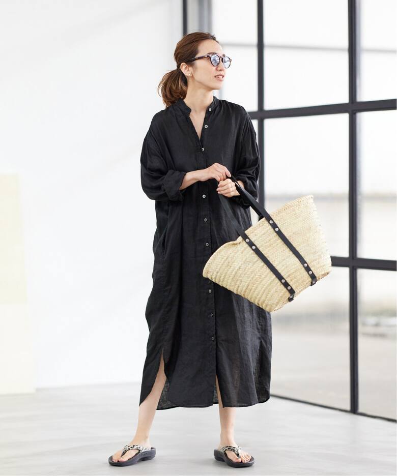 ≪WEB限定追加≫フレンチリネンシャツワンピース（ワンピース  