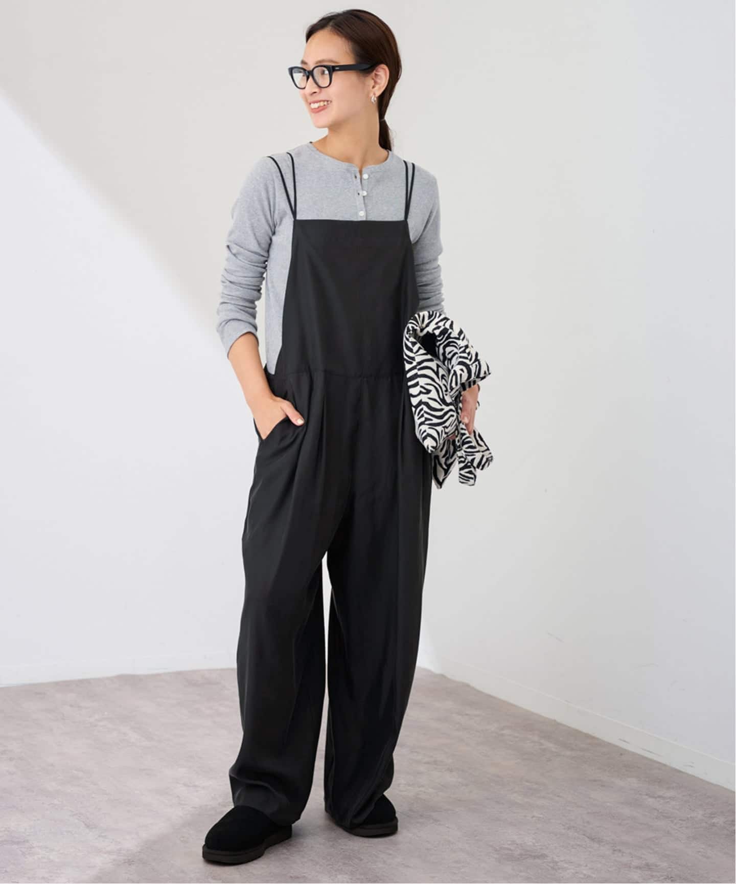 ≪WEB限定 / 追加予約≫キュプラツイルキャミサロペット 2