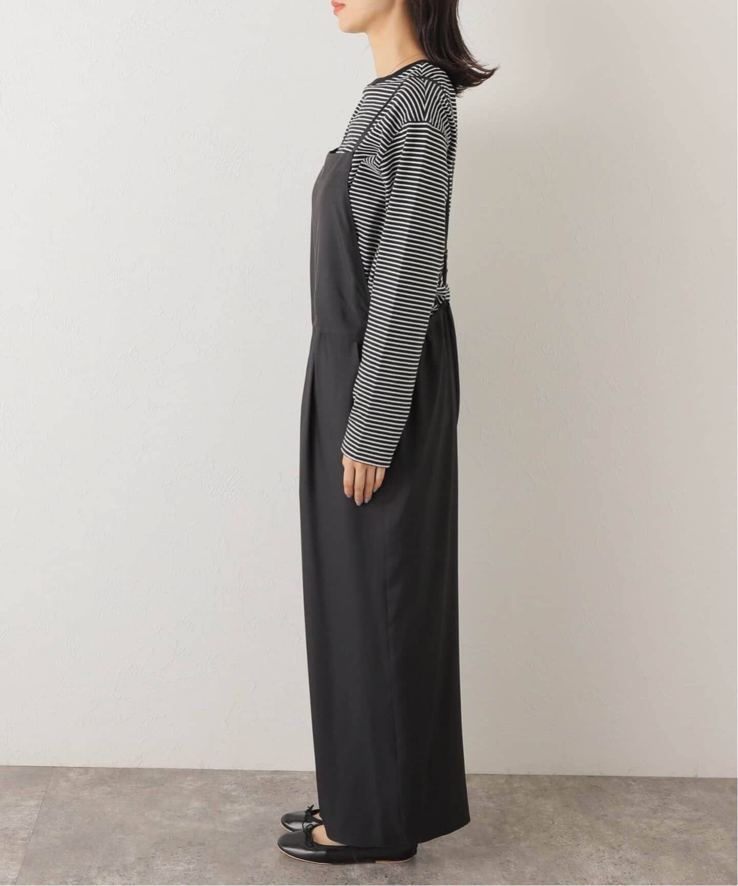 フレームワーク　キュプラツイルキャミサロペットグレー38 ≪WEB限定 / 追加≫キュプラツイルキャミサロペット 2