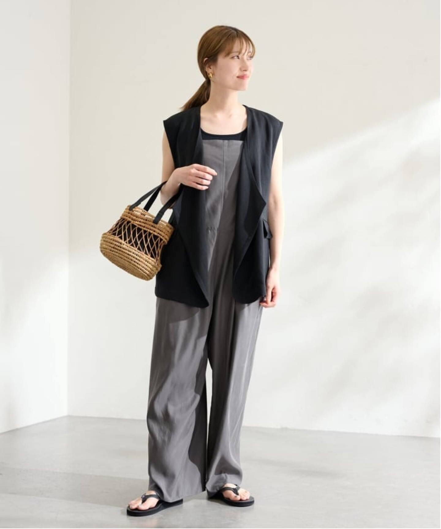 ≪WEB限定 / 追加≫キュプラツイルキャミサロペット 3（サロペット