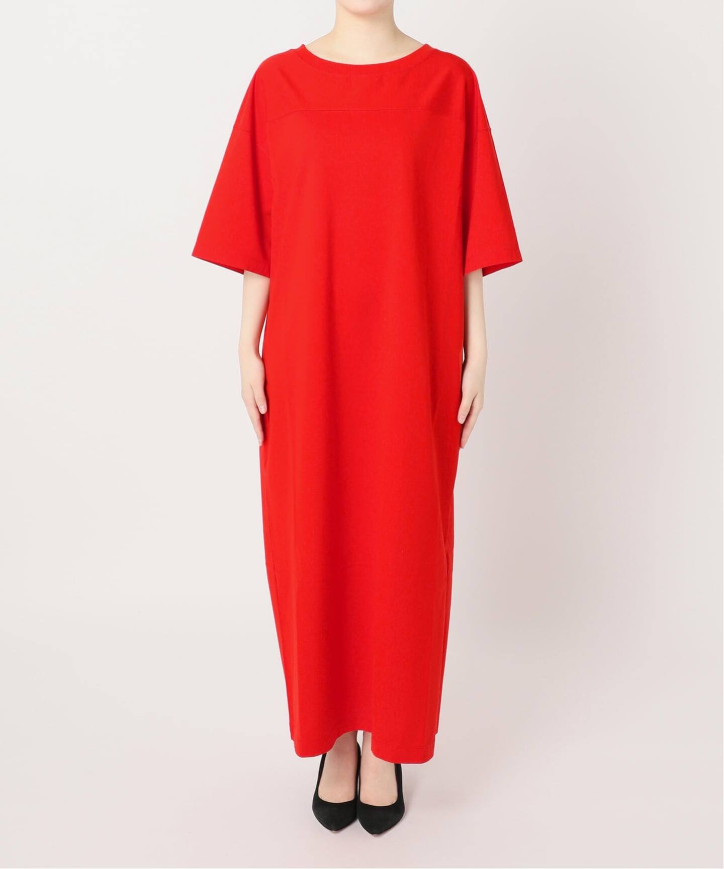 ≪一部店舗+WEB限定追加≫コットンジャージーマキシワンピース