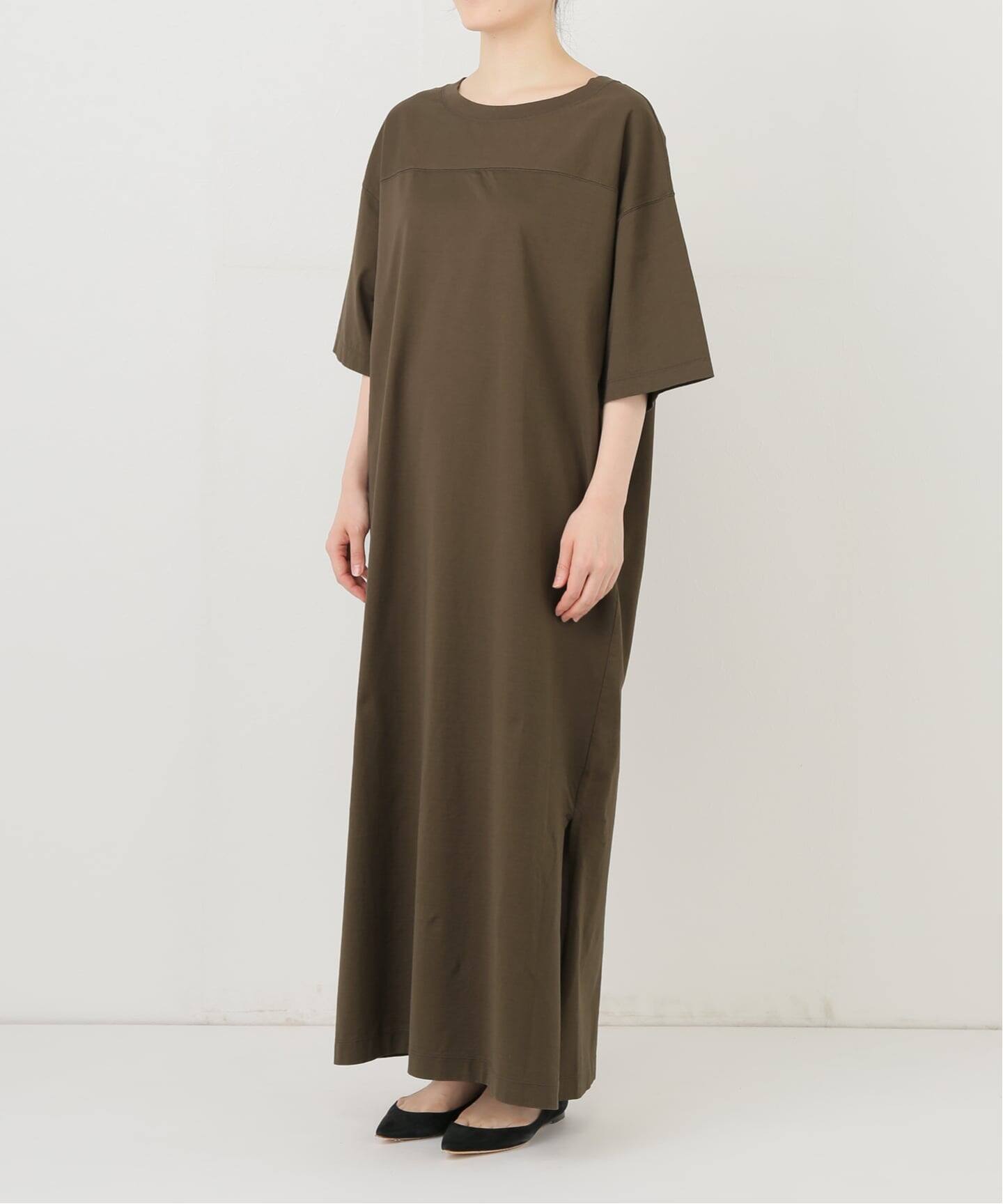 ≪一部店舗+WEB限定追加≫コットンジャージーマキシワンピース