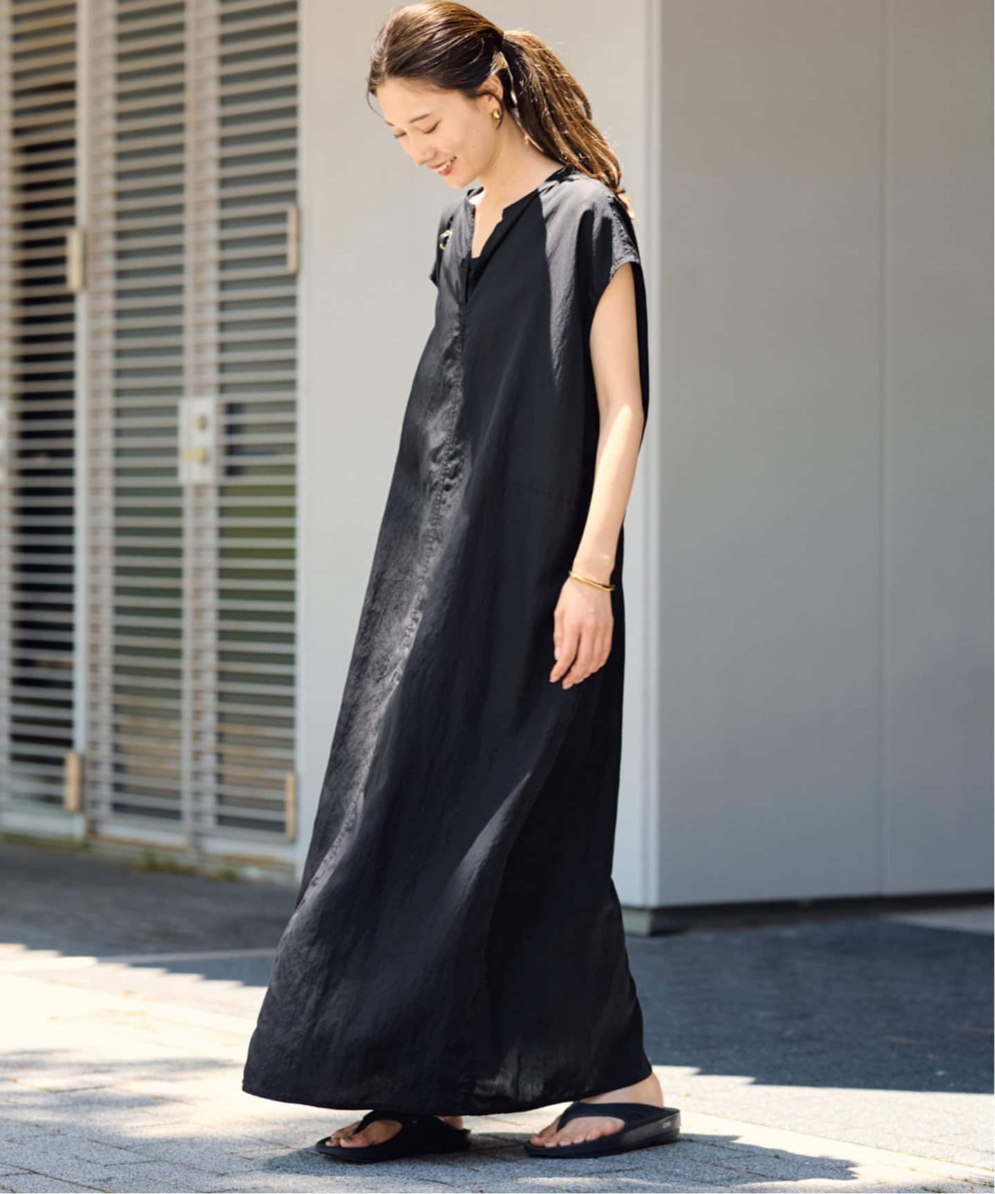 フレームワークフィブリルポプリンサックワンピース FRAMeWORK フィブリルポプリンサックワンピース