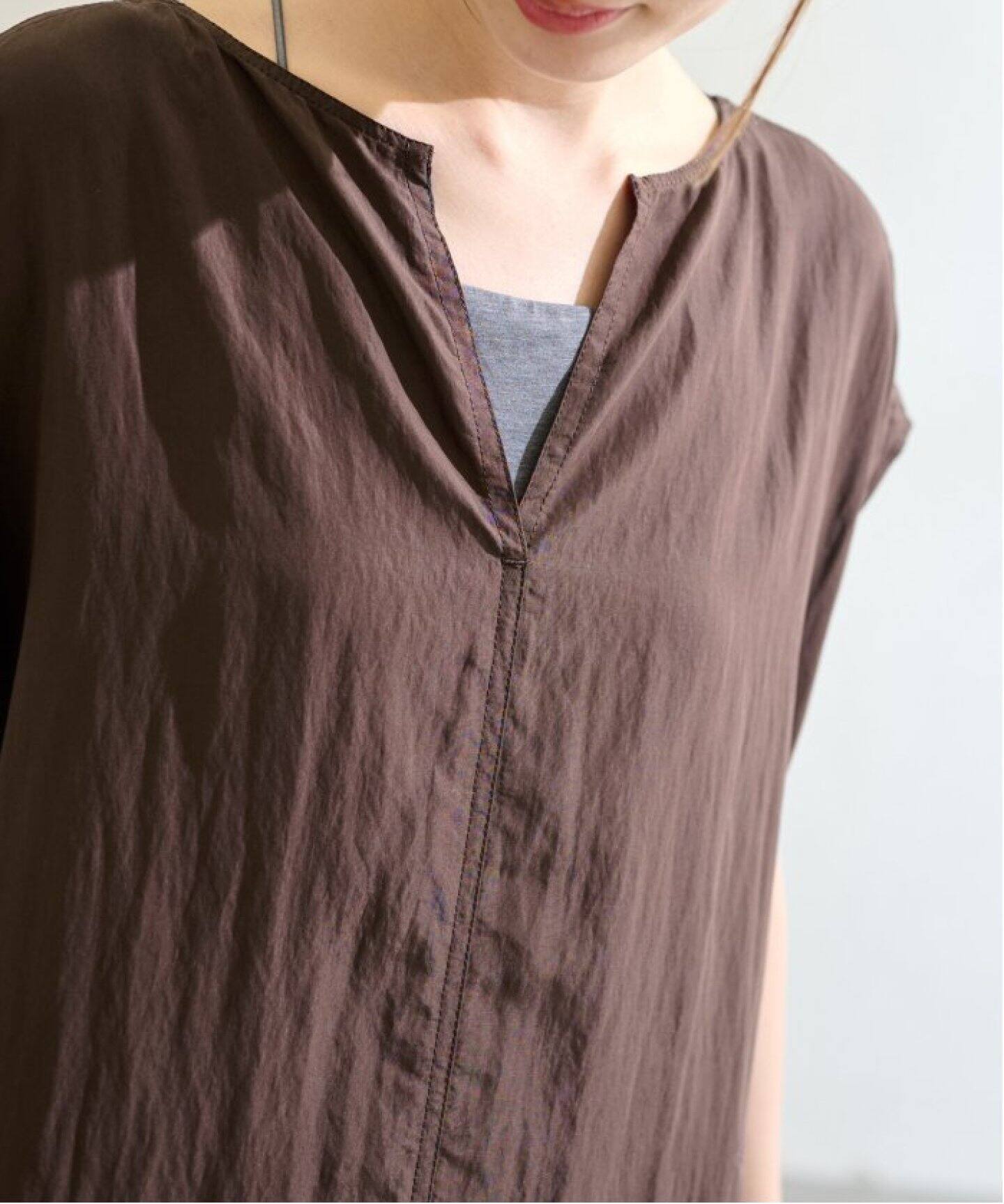 フレームワークフィブリルポプリンサックワンピース FRAMeWORK フィブリルポプリンサックワンピース