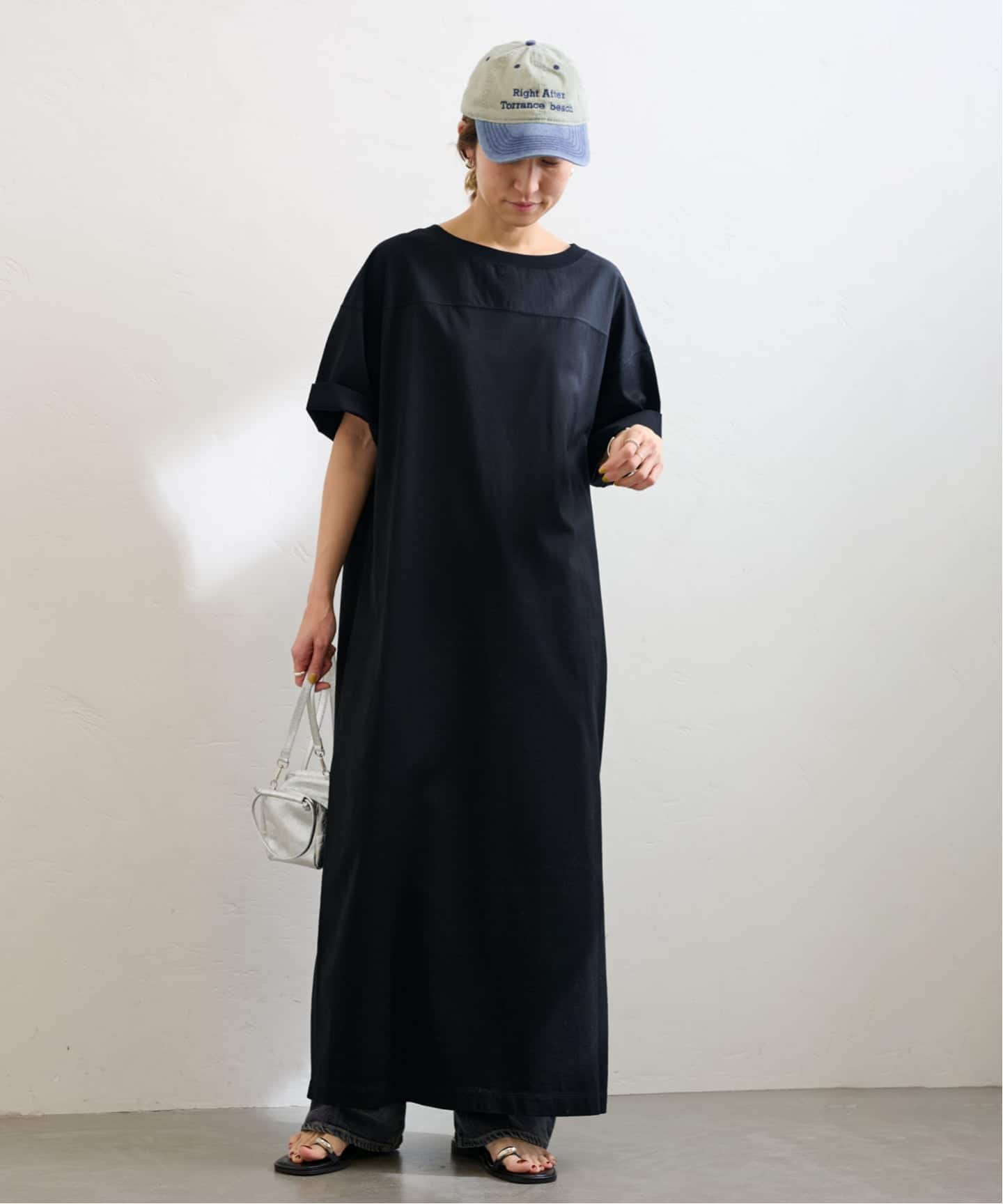 ≪WEB限定 / 追加予約≫コットンジャージーマキシワンピース