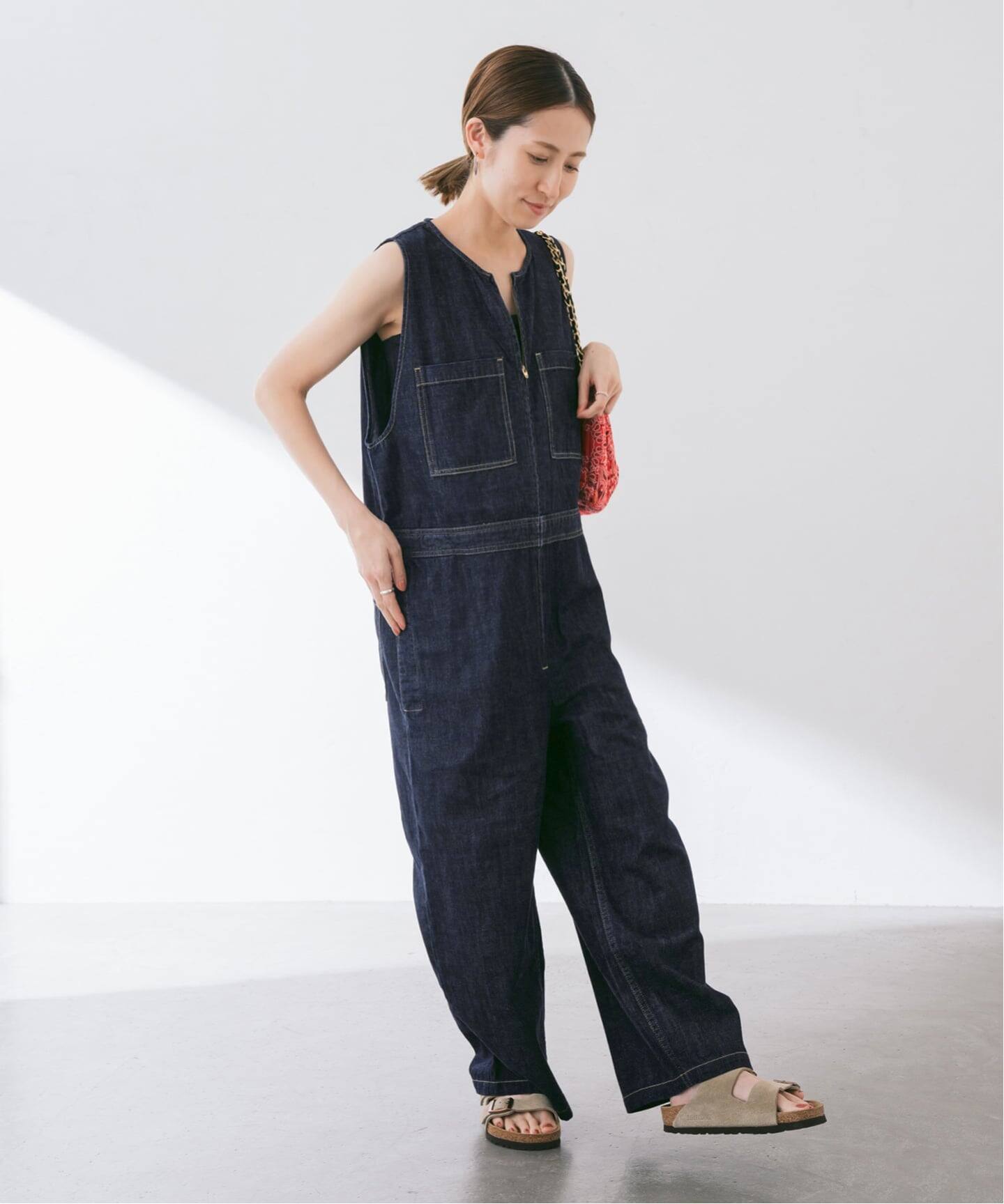 極美品 タグ付✨FRAMeWORK別注 JOHNBULL ワークオールインワン JOHNBULL/ジョンブル ワークオールインワン（つなぎ