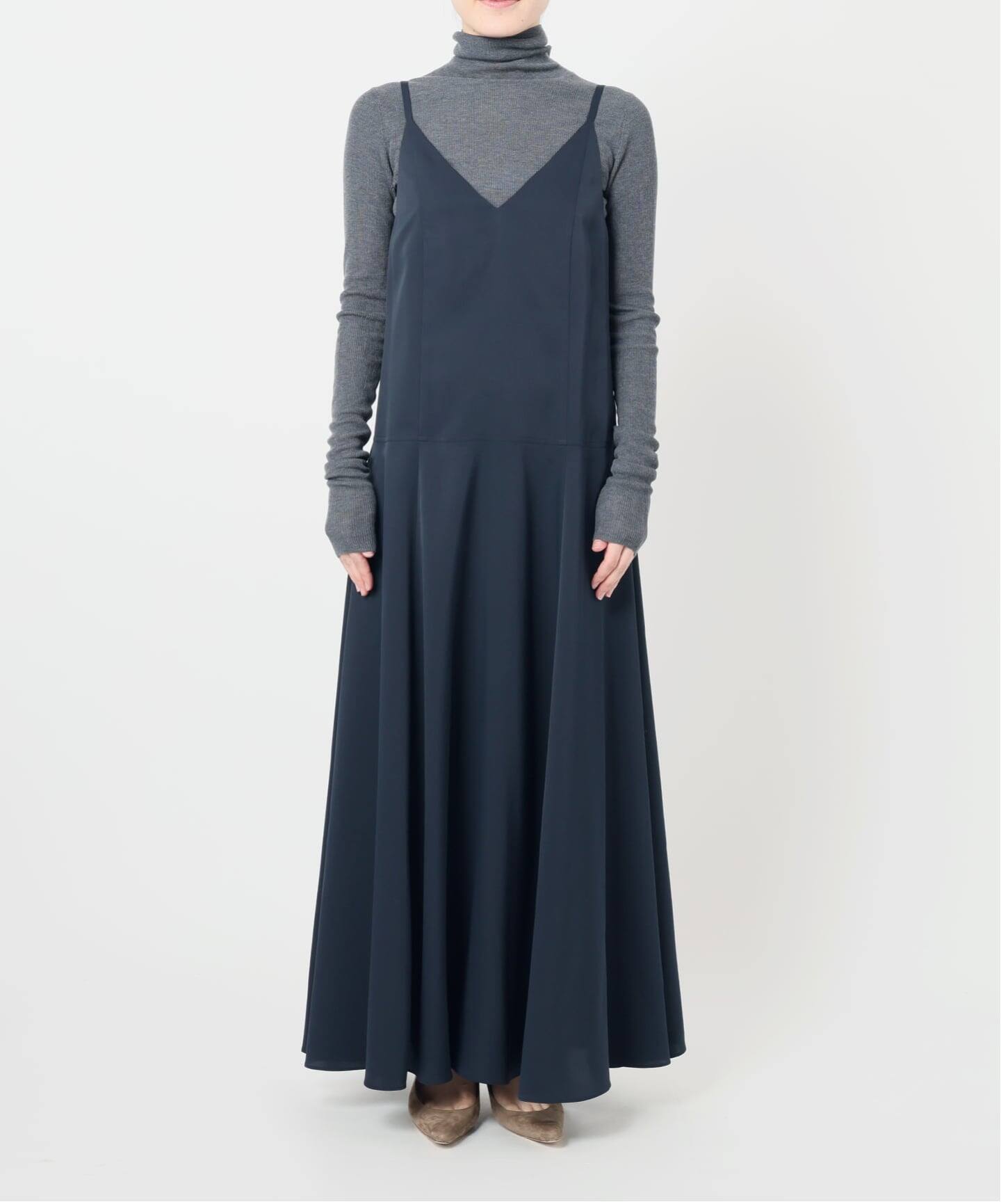 ロー切り替えフレアワンピース（ワンピース）｜NOBLE（ノーブル）の