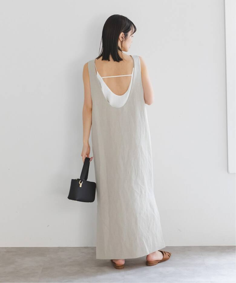 ラフツイル2WAYストレートワンピース（ワンピース）｜NOBLE（ノーブル  