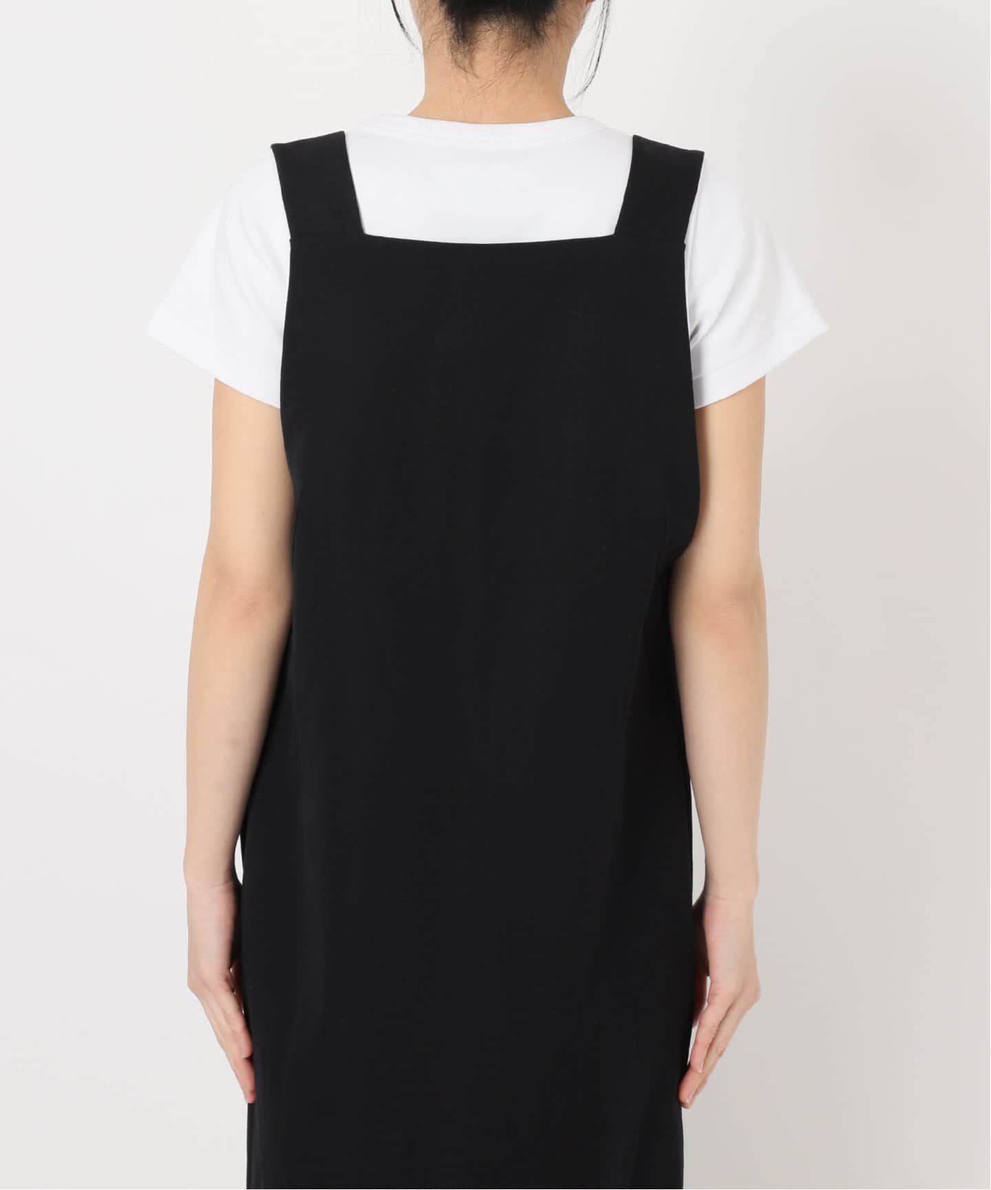 NOBLE ラフツイル2WAYストレートワンピース NOBLEラフツイル2ウェイストレートワンピース