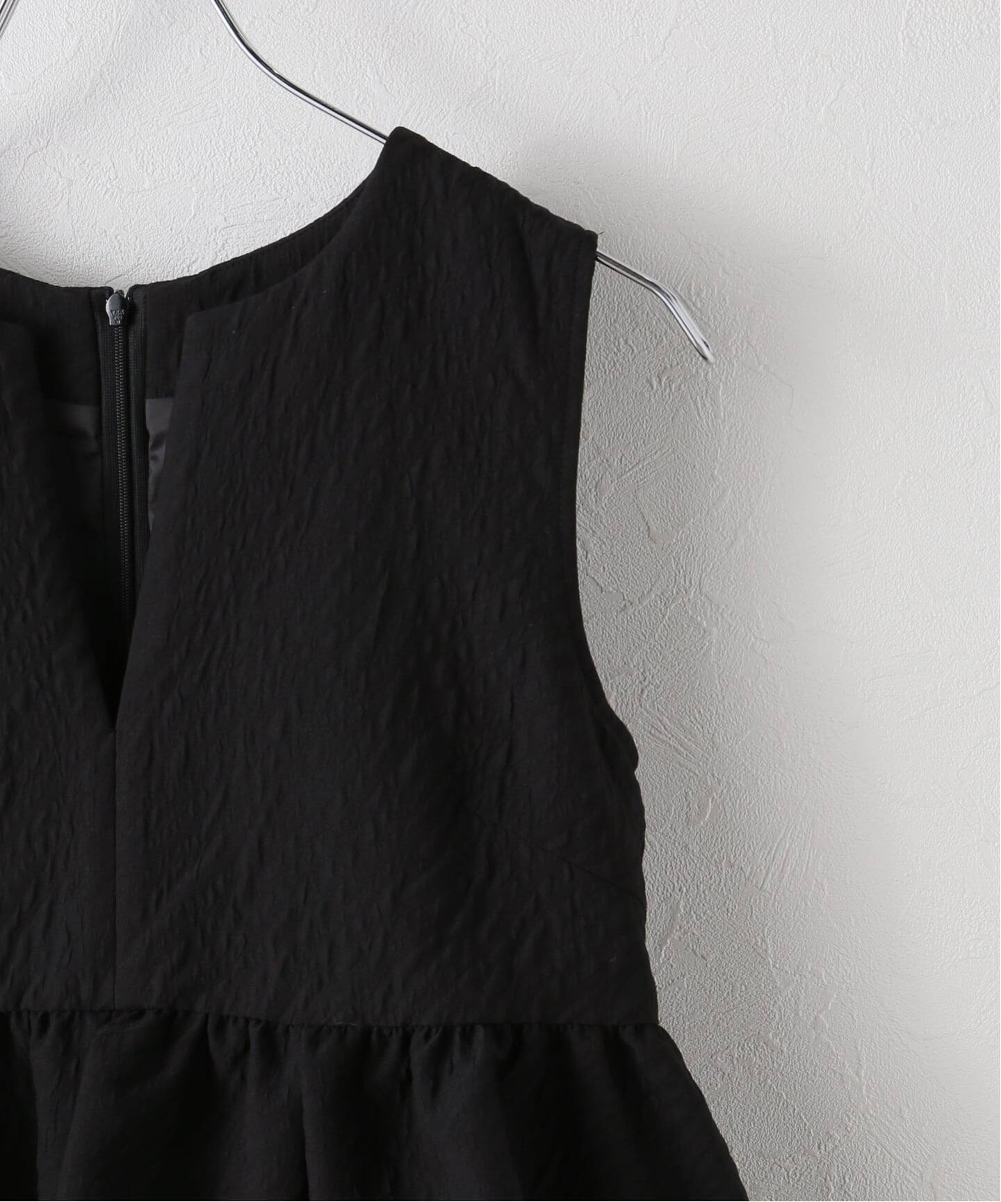 ジャガードペプラムセットワンピース（ワンピース）｜NOBLE（ノーブル