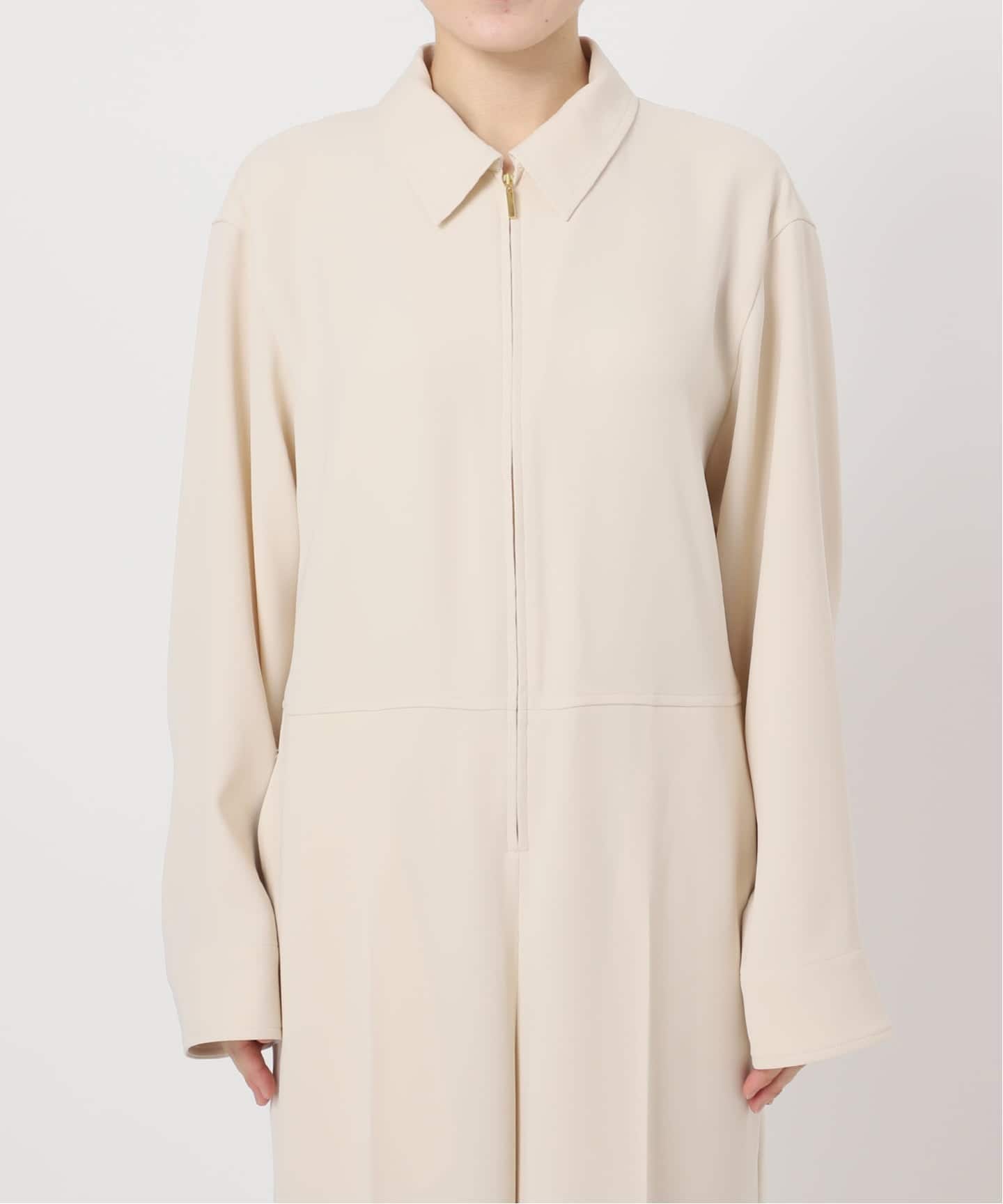 Nobleオールインワン美品 予約》フロントZIPオールインワン（つなぎ／オールインワン
