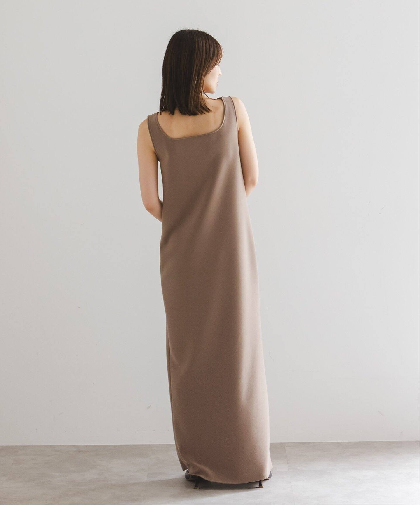 洗える】ニットライクジョーゼット2wayワンピース（ワンピース