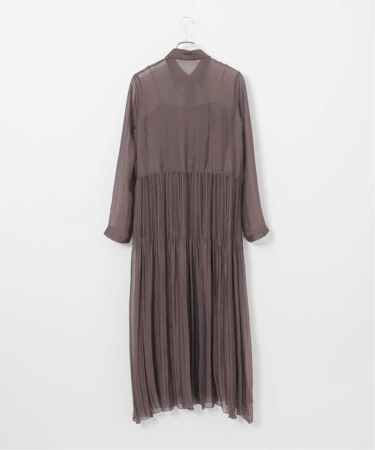 ヴィンテージオーガンプリーツワンピース（ワンピース）｜NOBLE