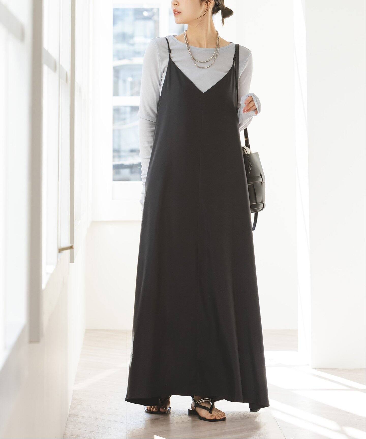 NOBLE ビンテージツイルキャミワンピース 7 WEB＆一部店舗限定・追加》ビンテージツイルキャミワンピース 7