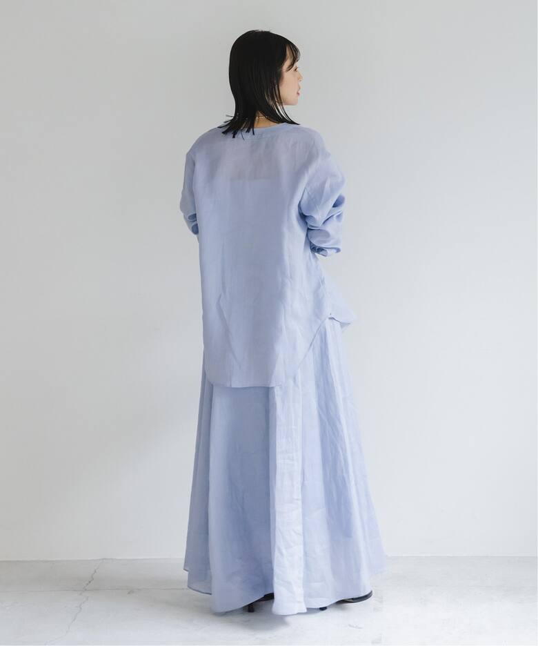 洗える】ラミーニットベアトップワンピース（ワンピース）｜NOBLE  