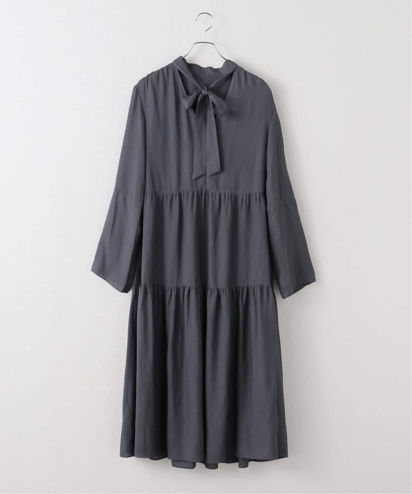 ティアードボウタイワンピース（ワンピース）｜NOBLE（ノーブル）の