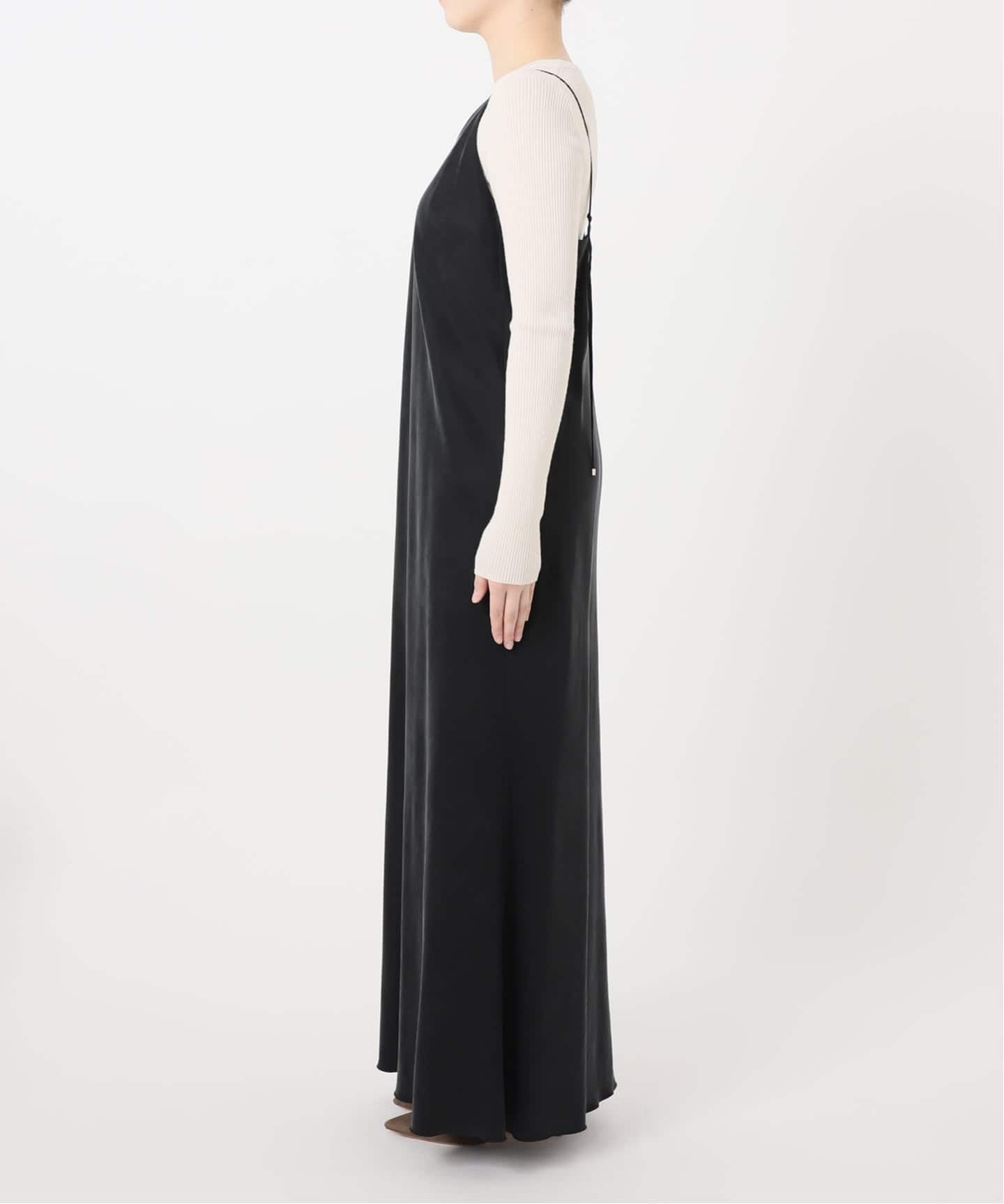 追加》ワイドVネックフィブリルキャミワンピース2（ワンピース