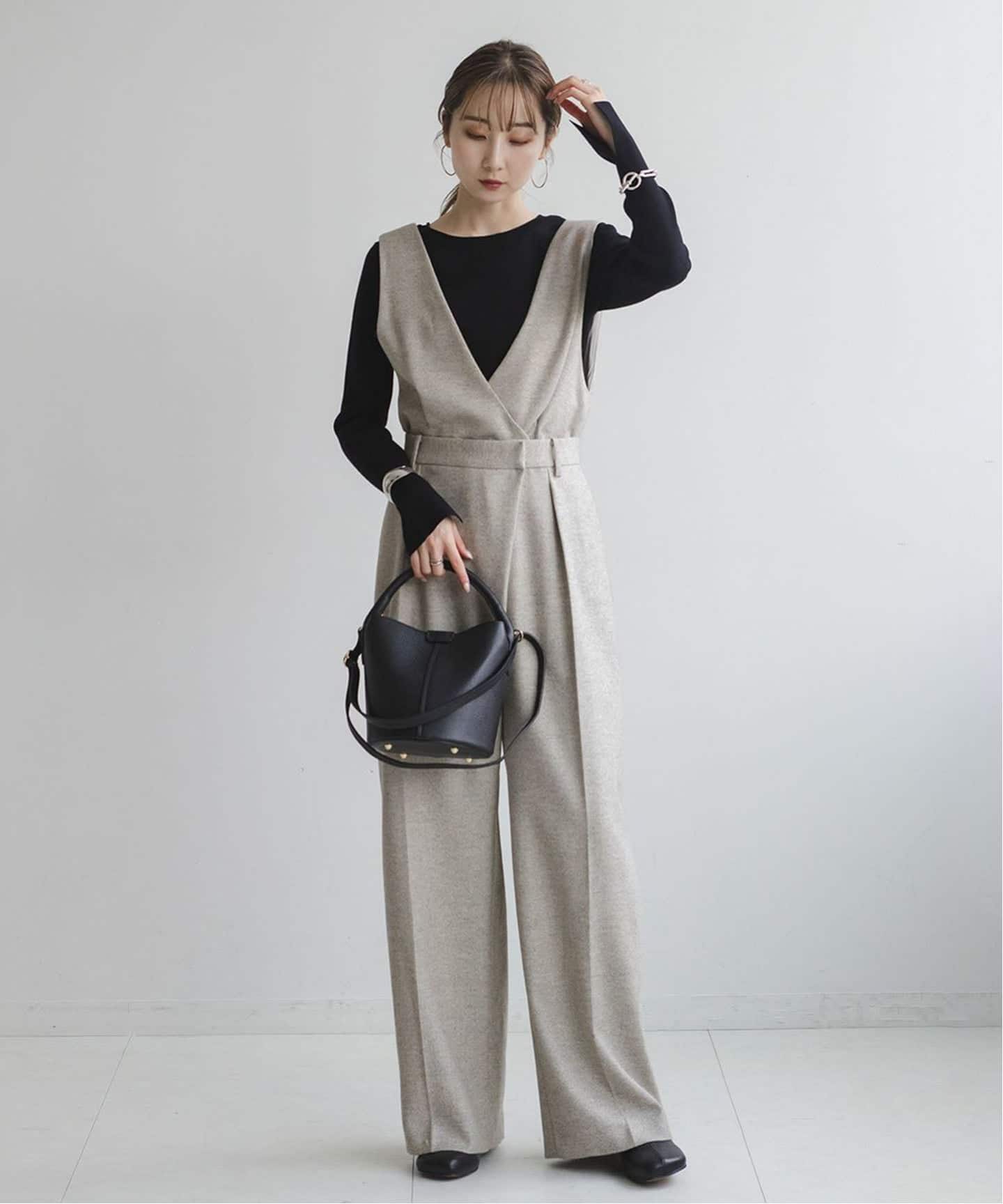 WEB・有楽町店限定追加》3wayラメツイードオールインワン（つなぎ