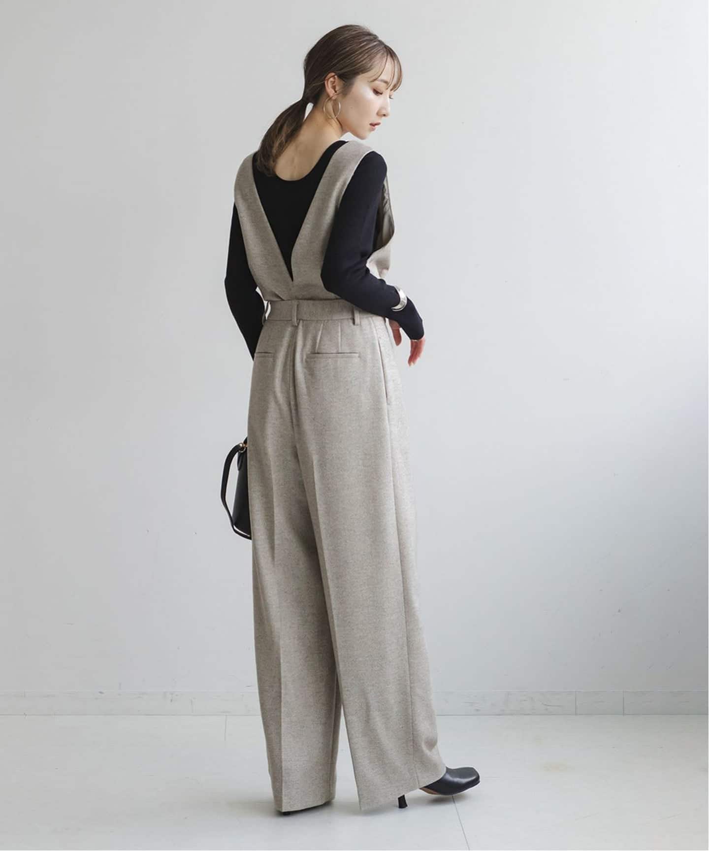 WEB・有楽町店限定追加》3wayラメツイードオールインワン（つなぎ