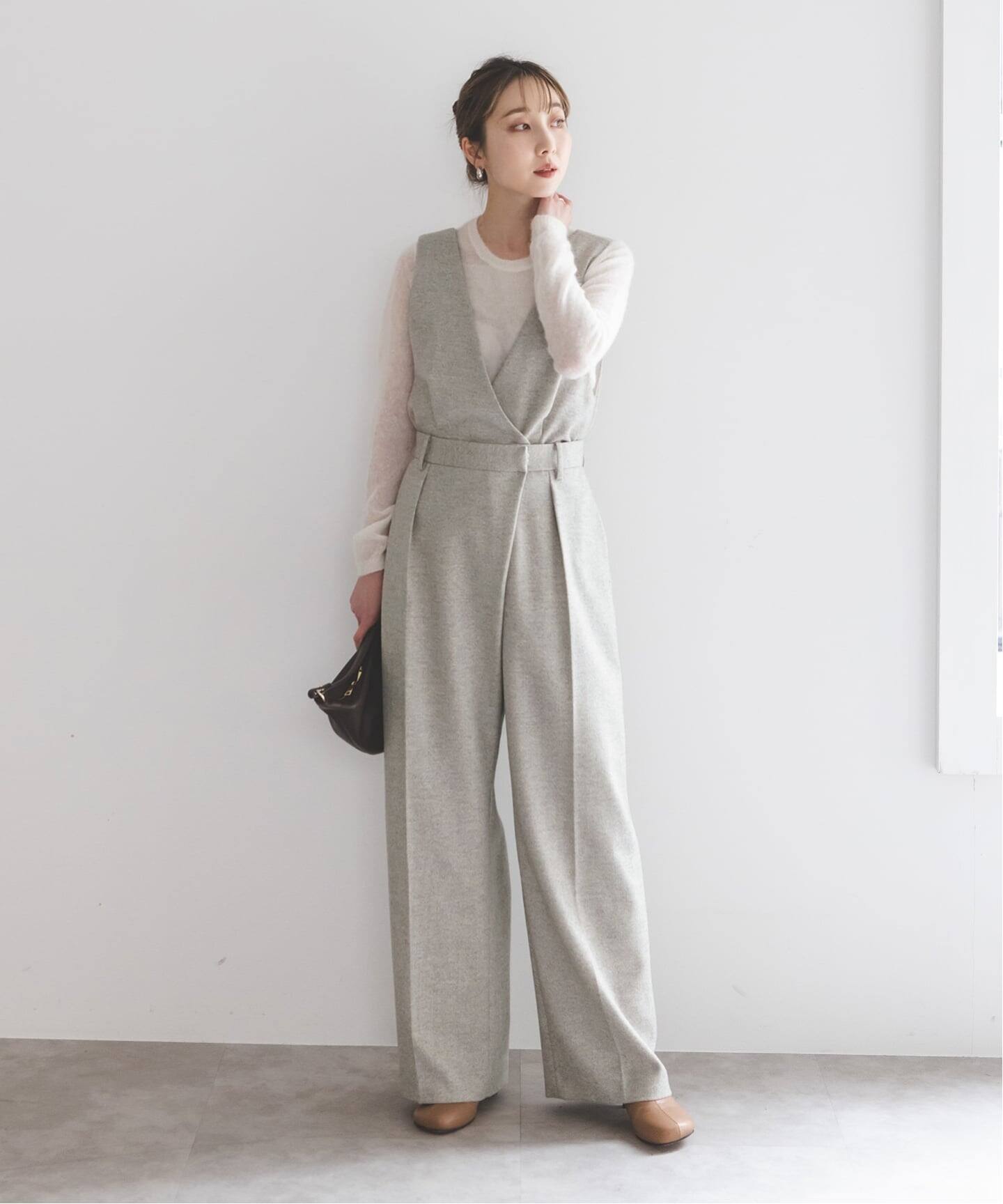 WEB・有楽町店限定追加》3wayラメツイードオールインワン（つなぎ