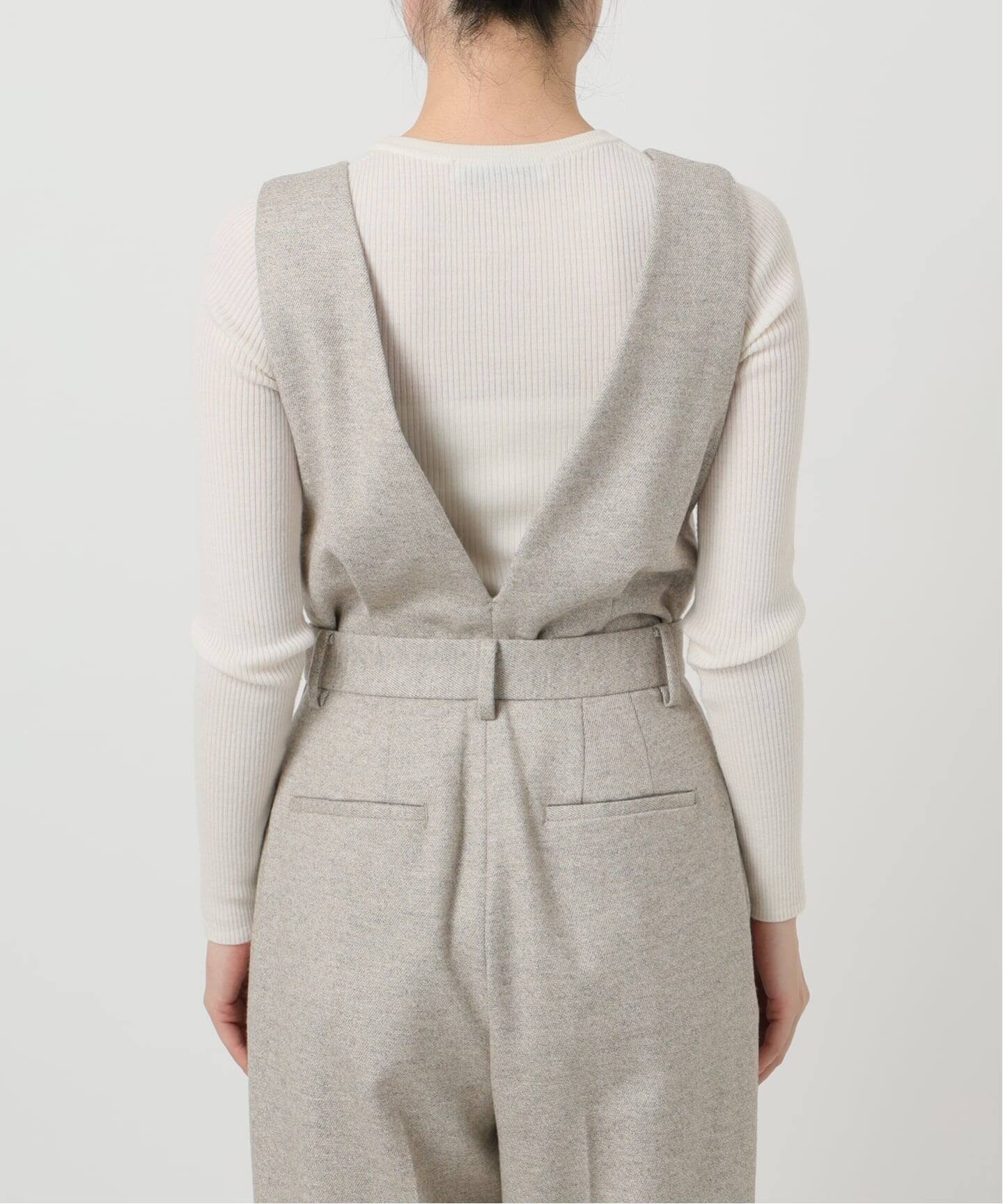 WEB限定追加》3wayラメツイードオールインワン（つなぎ