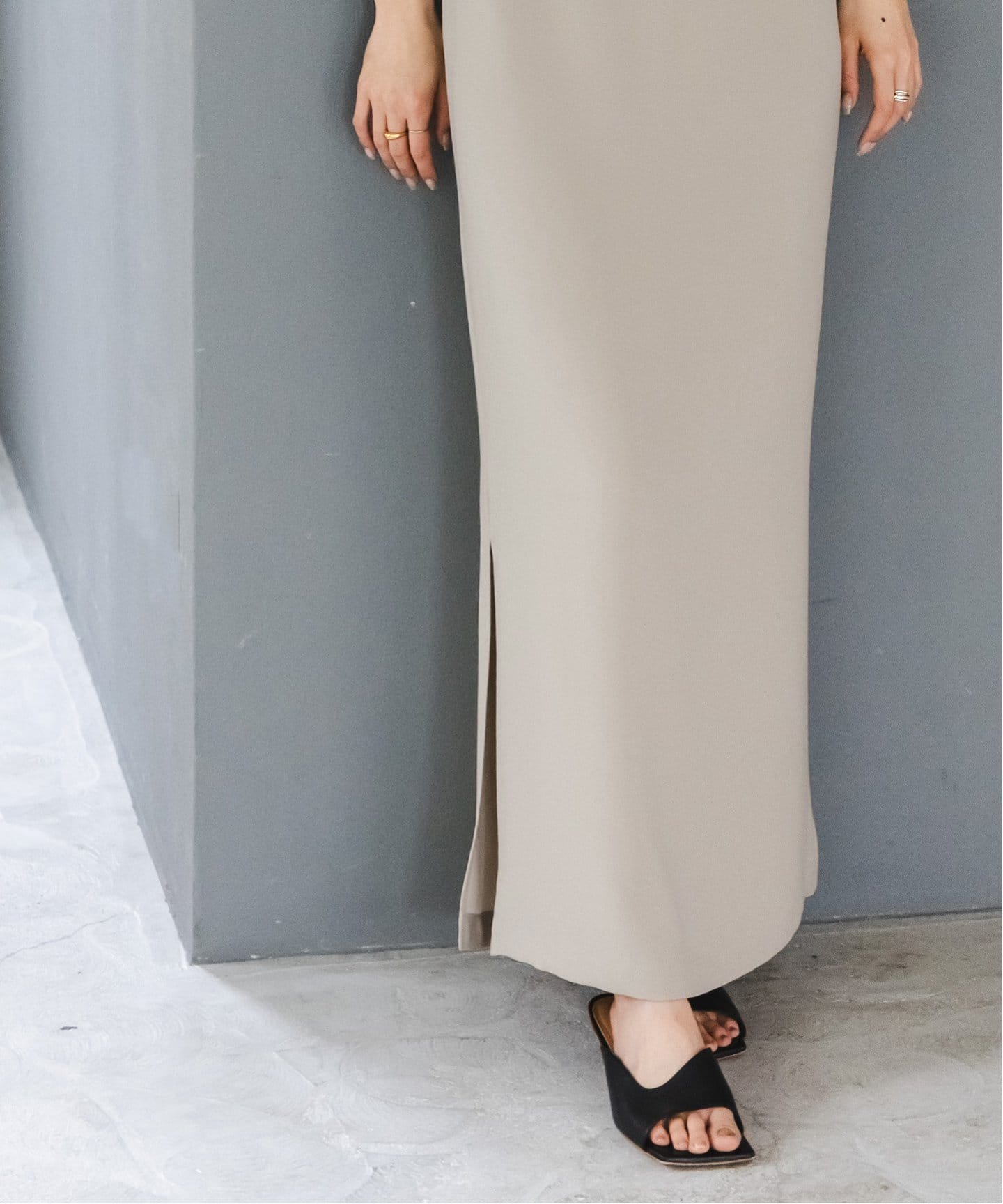 洗える】ウォッシャブルジョーゼット2wayワンピース（ワンピース