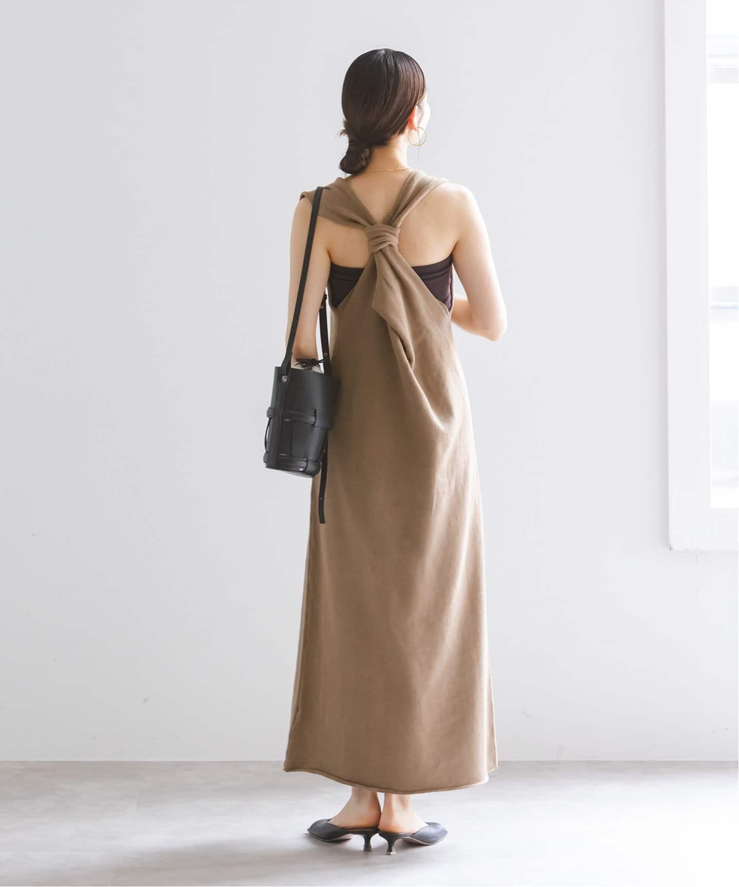 【NOBLE 】ロングワンピース バックノットロングワンピース（ワンピース）｜NOBLE（ノーブル