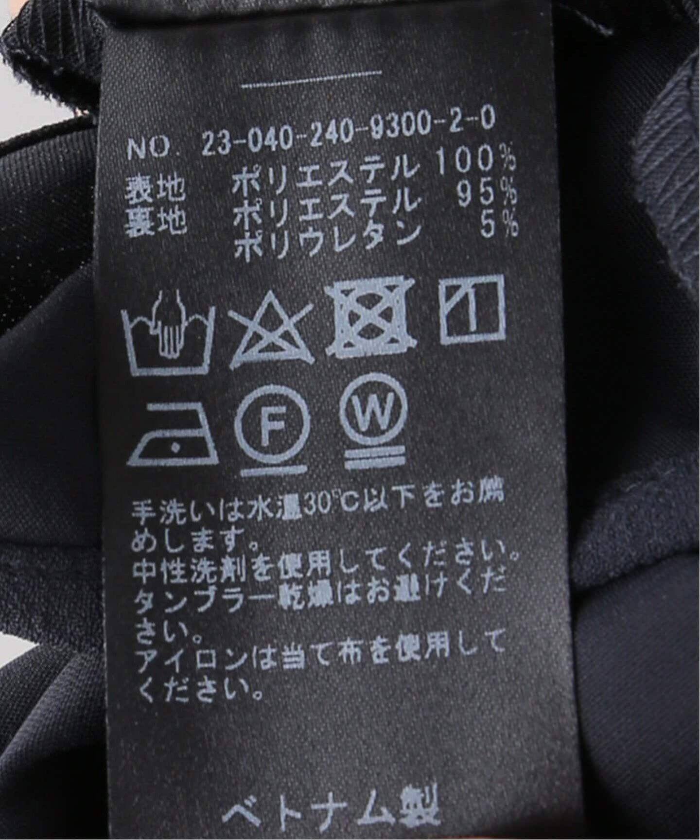 【新品未使用】NOBLE　ダブルクレープスリーブレスオールインワン 追加》ダブルクレープスリーブレスオールインワン2（つなぎ