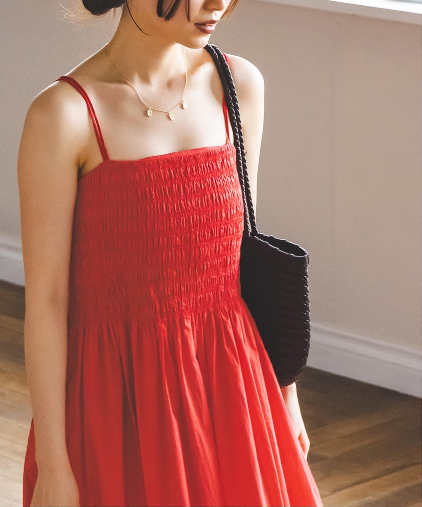 新品タグ付 NOBLE ノーブル Foemina フォエミナ ワンピース ドレス Foemina/フォエミナ LIV DRESS（ワンピース）｜NOBLE（ノーブル
