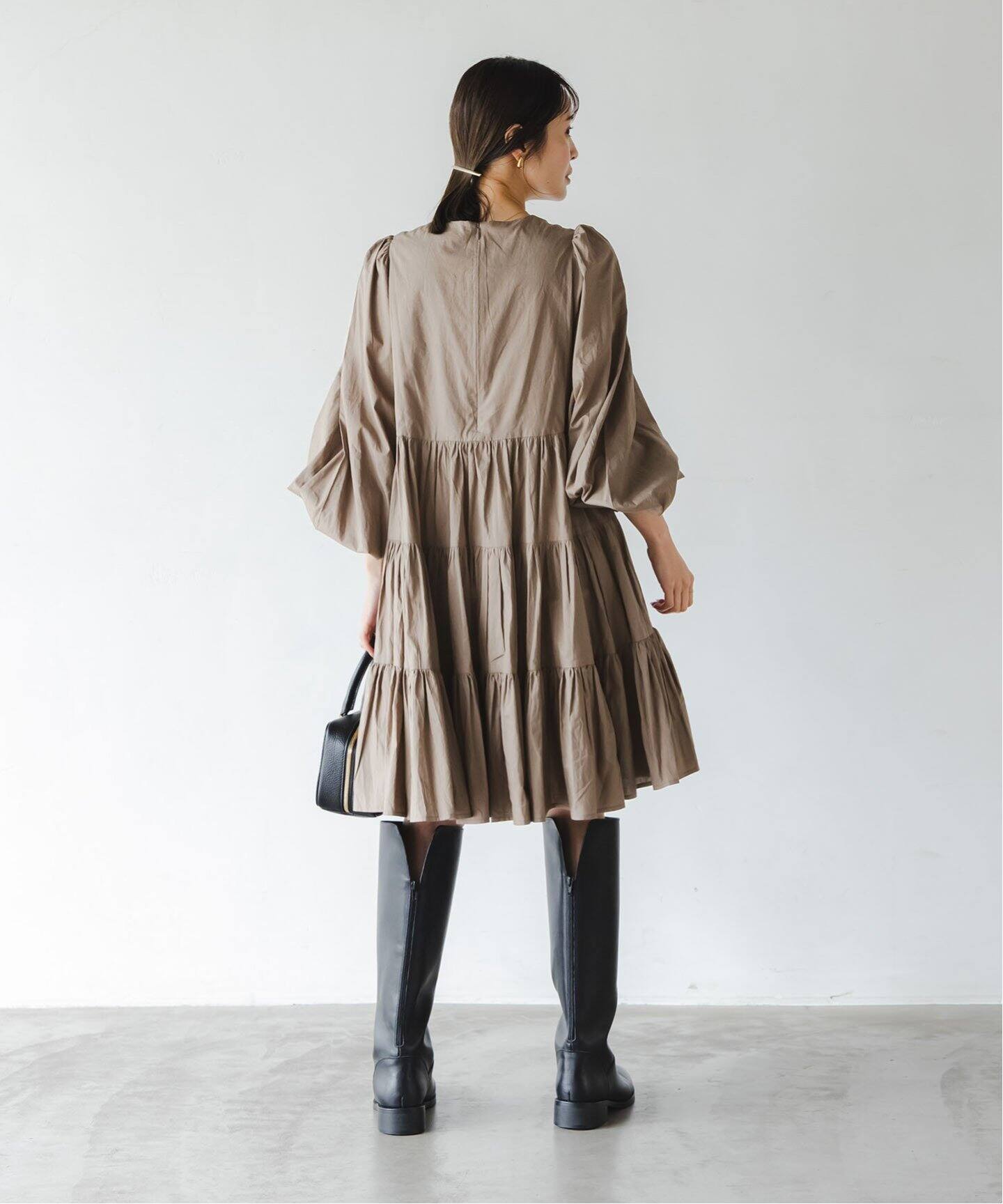 【MARIHA】　エンジェルのドレス　SIZE36 マリハ MARIHA(マリハ) エンジェルのミニドレス Onyx ワンピース 長袖