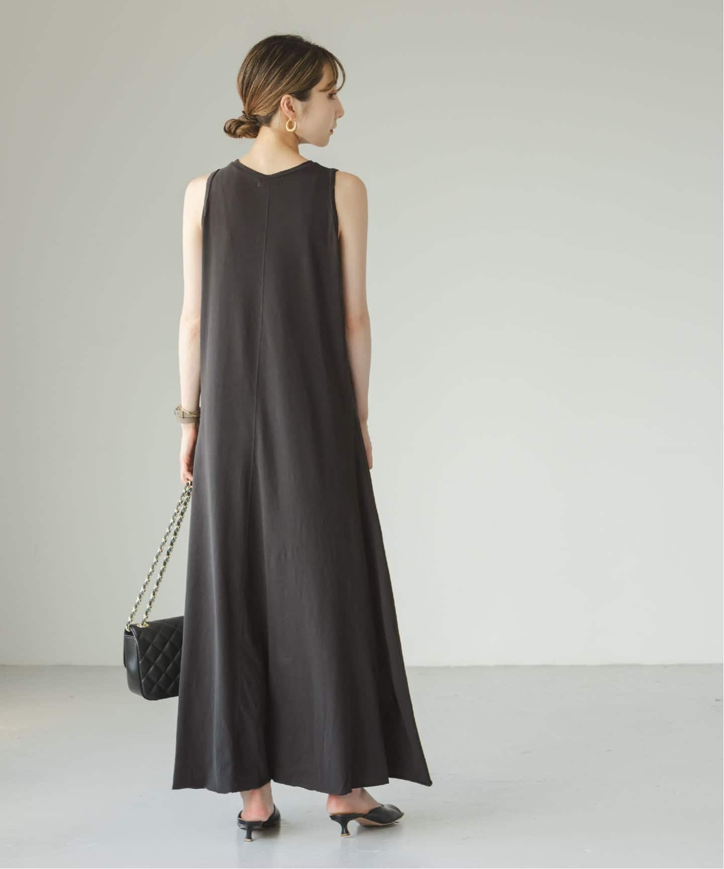 タグ付き新品GREYCHORD/グレーコード NOSLEEVE ONEPIECE NOBLE別注》GREYCHORD/グレーコード ノースリーブワンピース