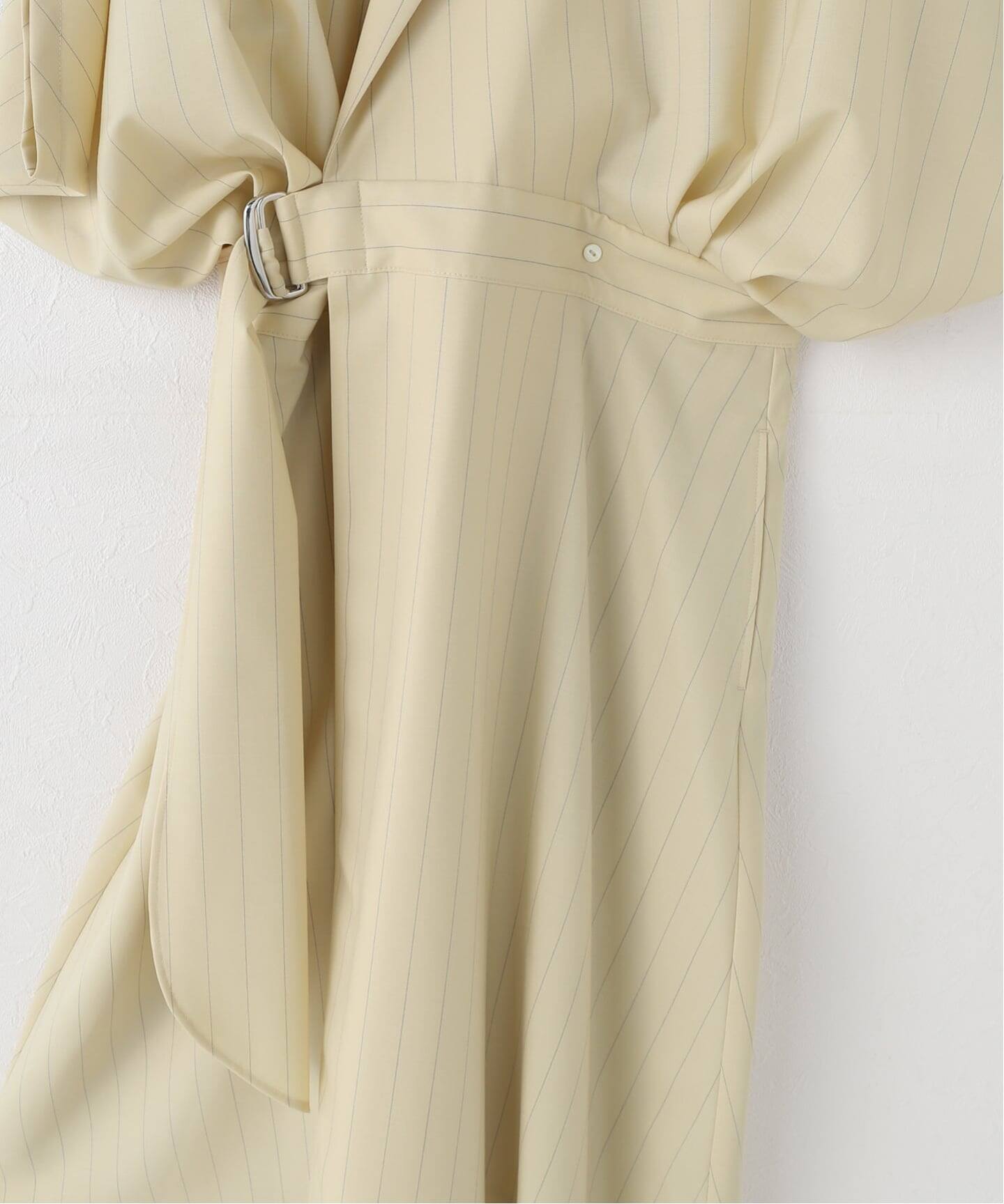 UJOH/ウジョー Peaked Lapel Wrap Dress（ワンピース）｜NOBLE 