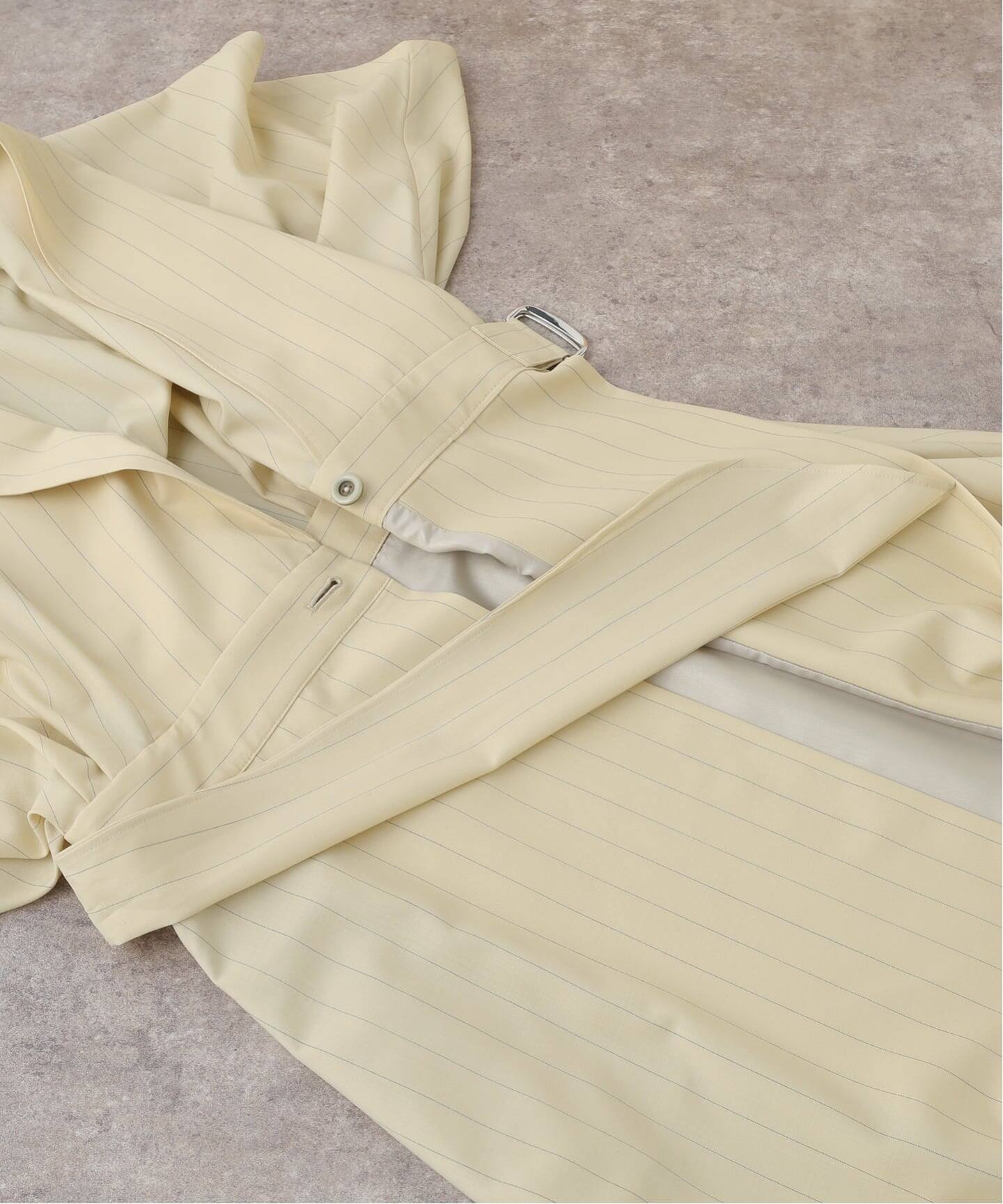 UJOH/ウジョー Peaked Lapel Wrap Dress（ワンピース）｜NOBLE 