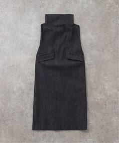 ROOM NO.8/ルームエイト BLACK ST DENIM HI BARE DRESS（ワンピース 