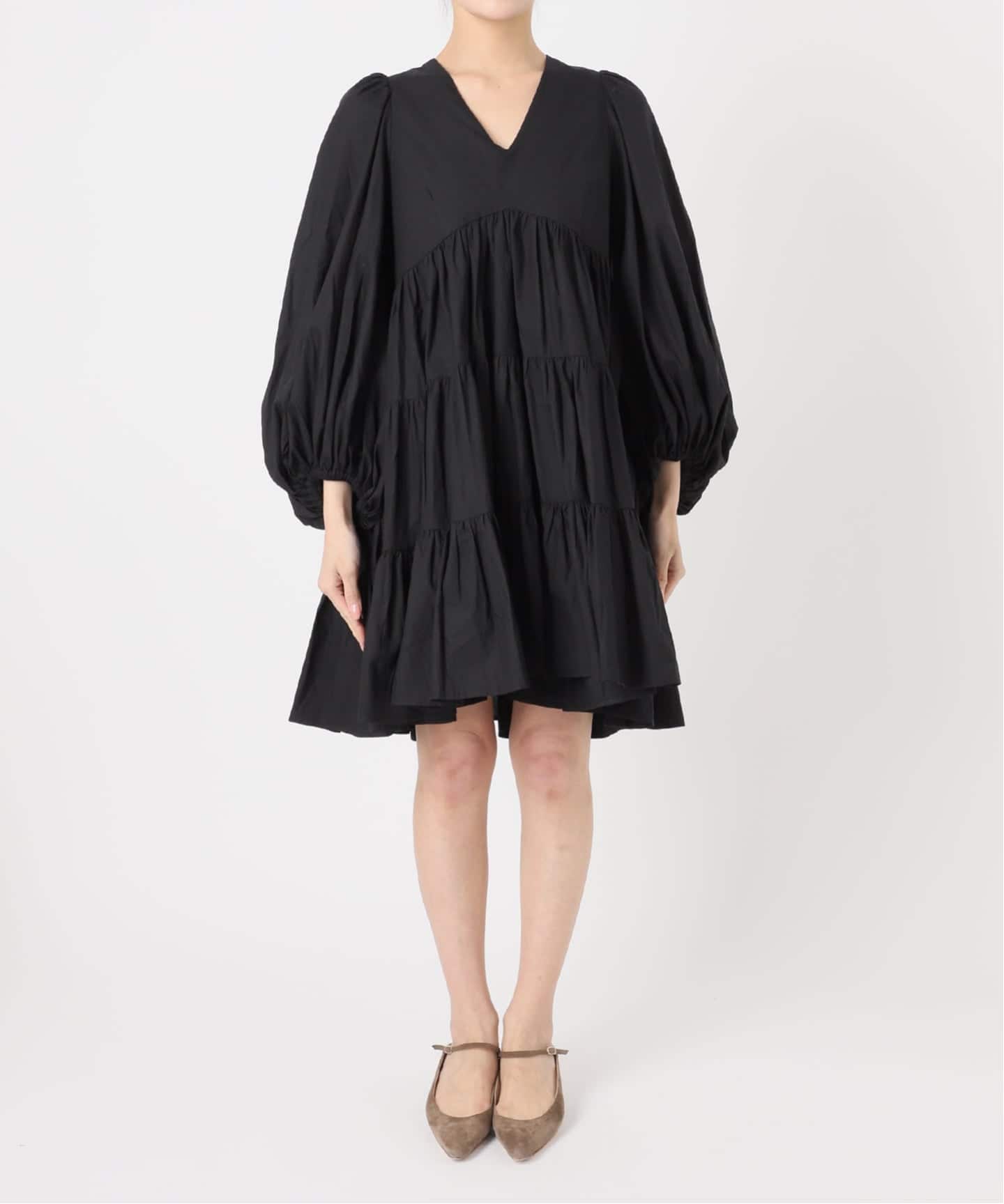 MARIHA マリハ エンジェルのミニドレス MARIHA(マリハ) エンジェルのミニドレス Onyx ワンピース 長袖