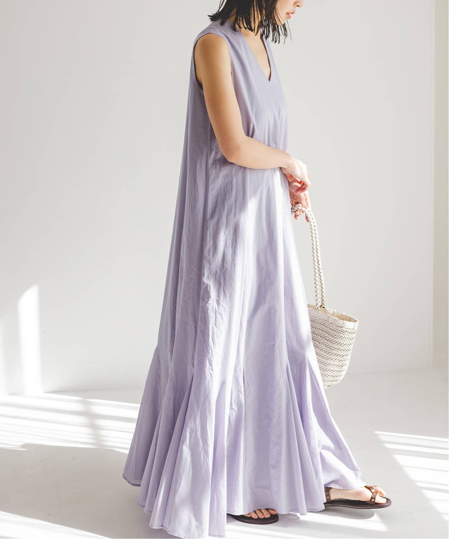 MARIHA マリハ 夏の月影のドレス Noble 別注 パープル 追加》【MARIHA】夏の月影のドレス（ワンピース）｜NOBLE