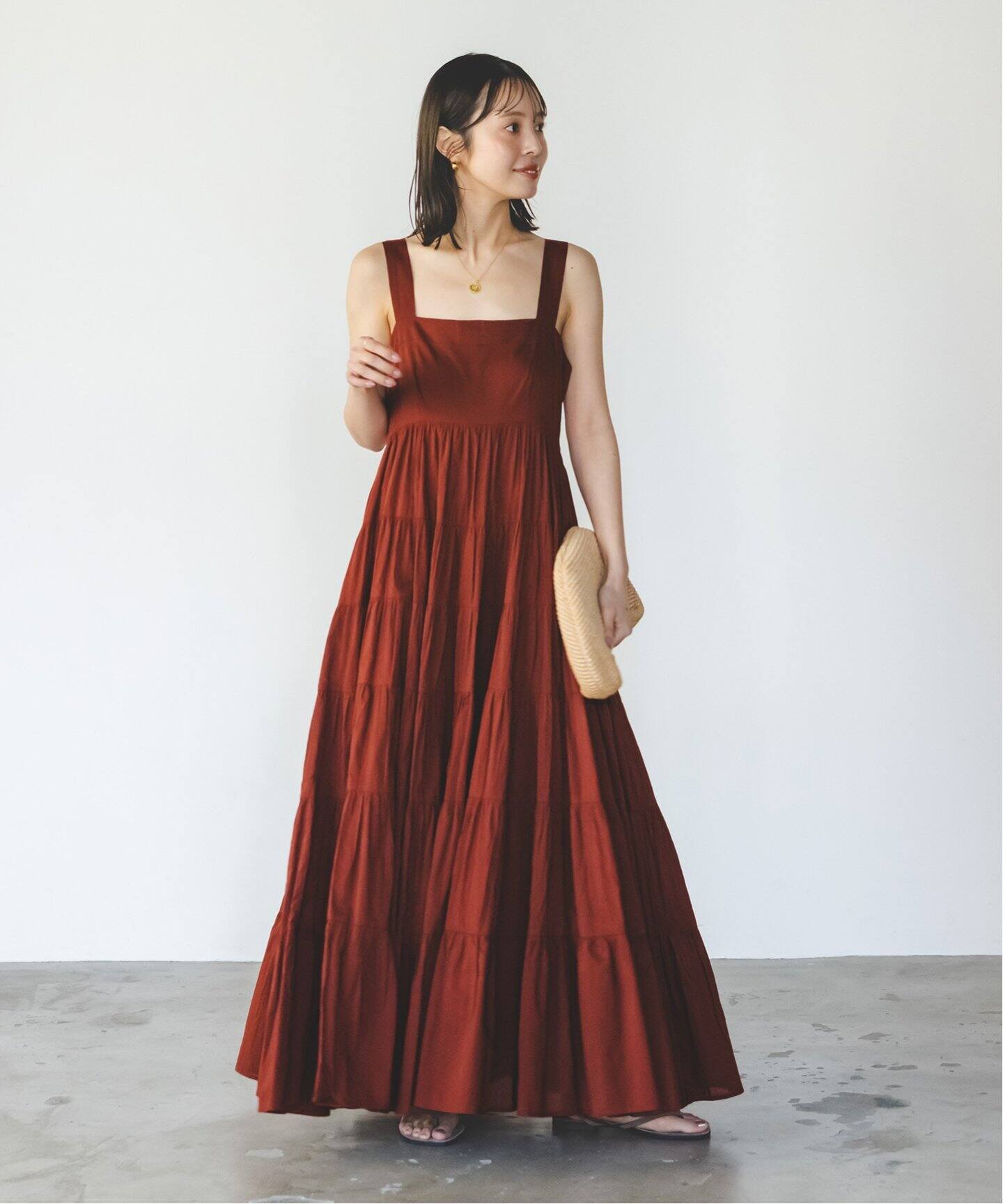 NOBLE MARIHA/マリハ 虹の女神のドレス(無地)　34 MARIHA/マリハ 虹の女神のドレス(無地)（ワンピース）｜NOBLE