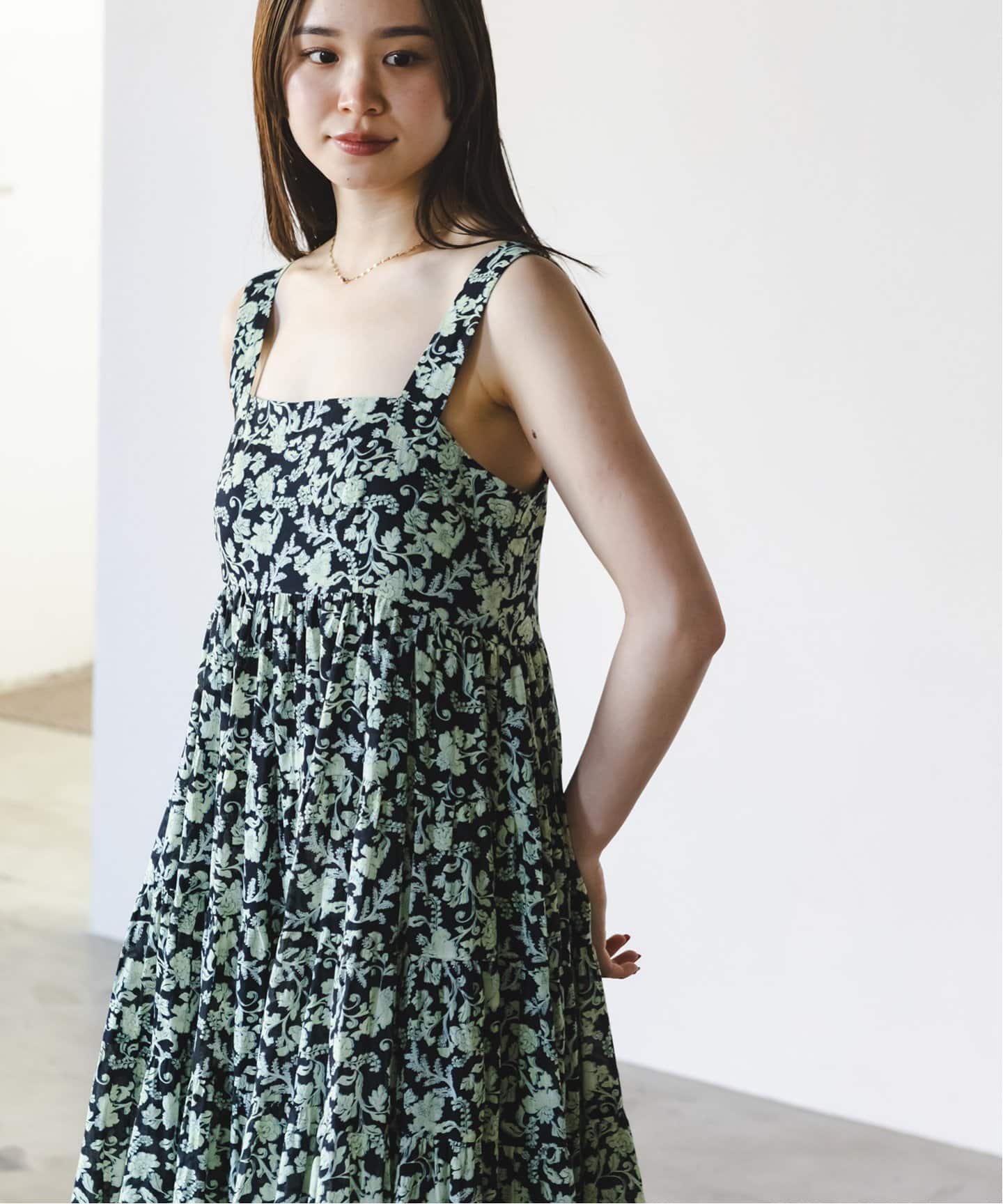 MARIHA マリハ 虹の女神のドレス ブルー ワンピース 36 MARIHA(マリハ) リゾートドレス ワンピース 虹の女神のドレス