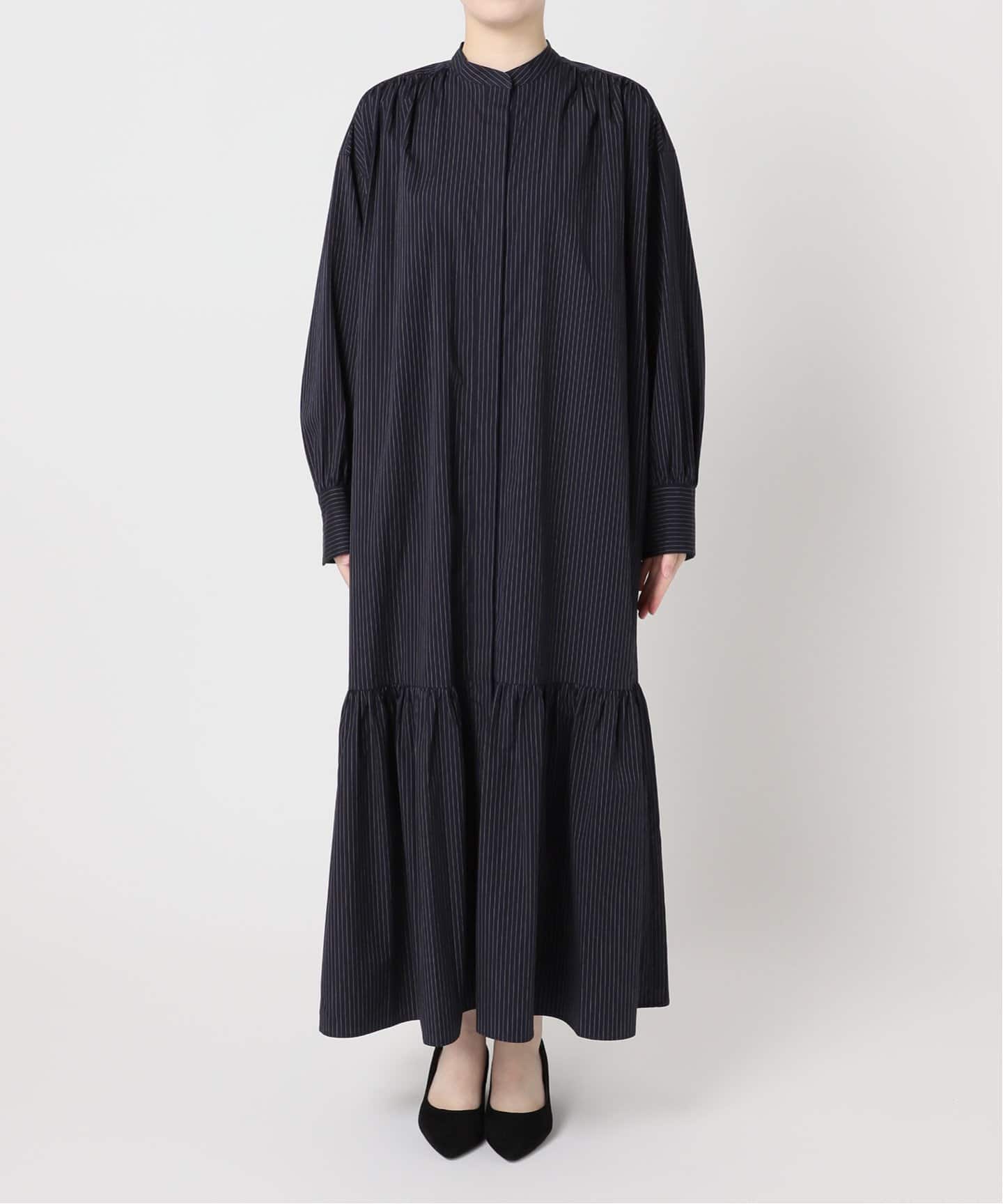 SIDOGRASストライプ/デシンマキシワンピース(ワンピース SIDOGRASストライプ/デシンマキシワンピース(ワンピース