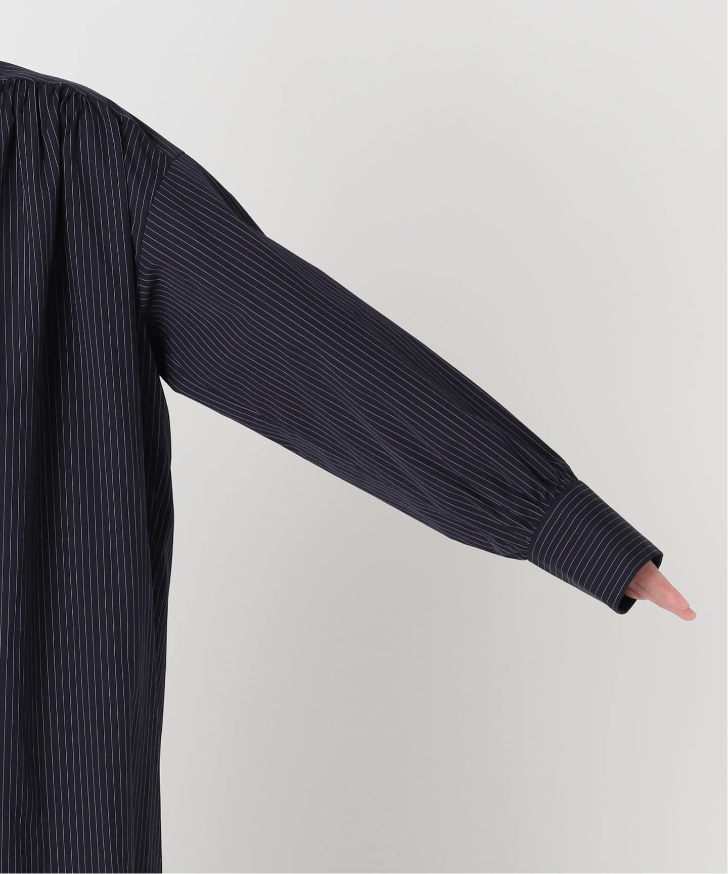 SIDOGRASストライプ/デシンマキシワンピース（ワンピース）｜JOURNAL