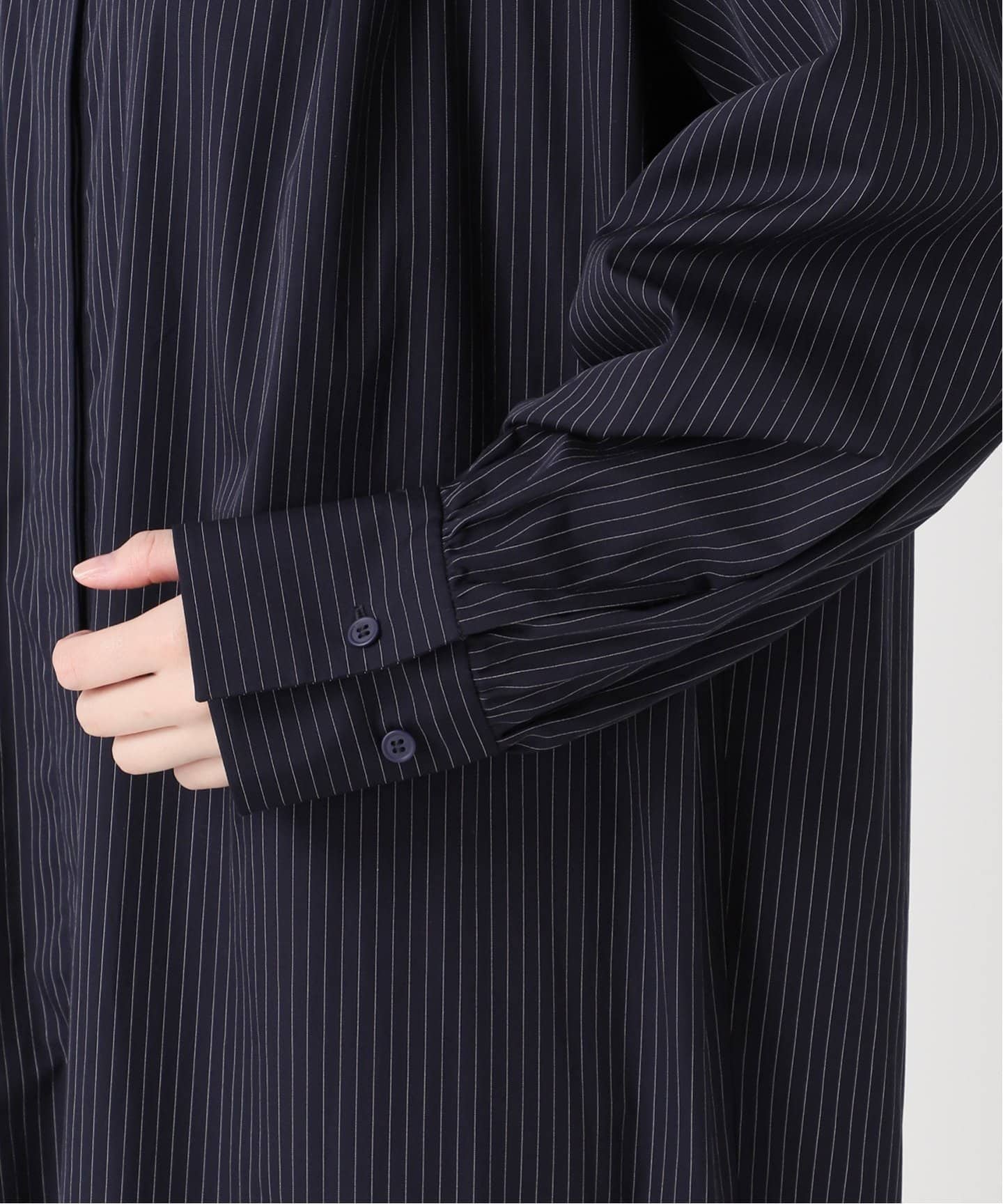 SIDOGRASストライプ/デシンマキシワンピース（ワンピース）｜JOURNAL