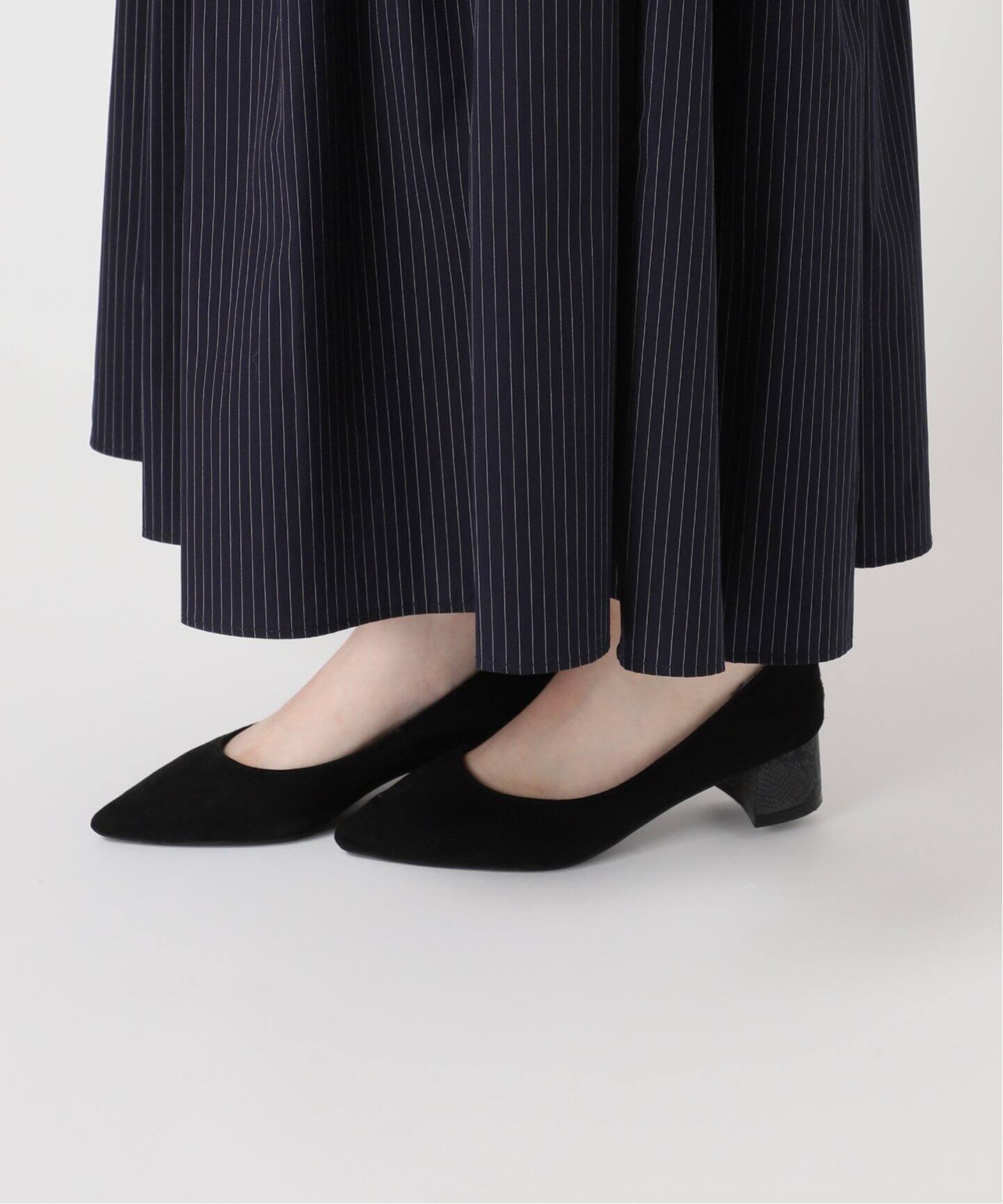 SIDOGRASストライプ/デシンマキシワンピース（ワンピース）｜JOURNAL