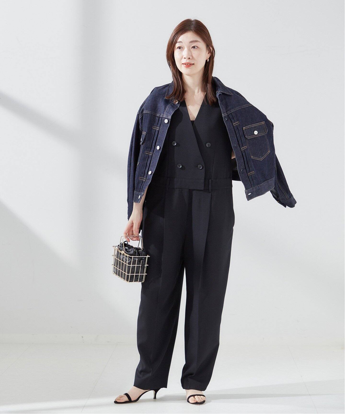 追加》LANAミストウール ALL IN ONE（つなぎ／オールインワン