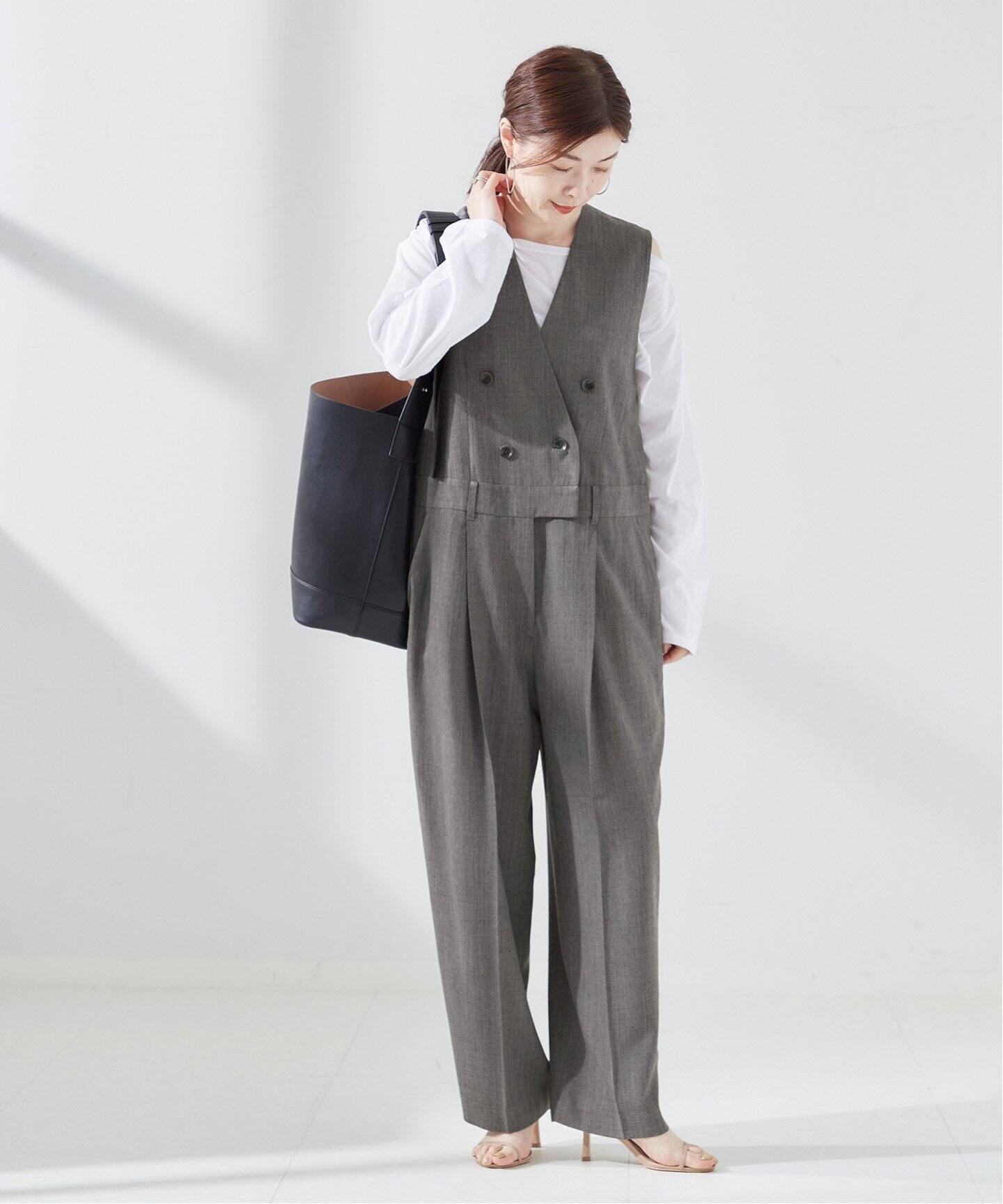 追加》LANAミストウール ALL IN ONE（つなぎ／オールインワン